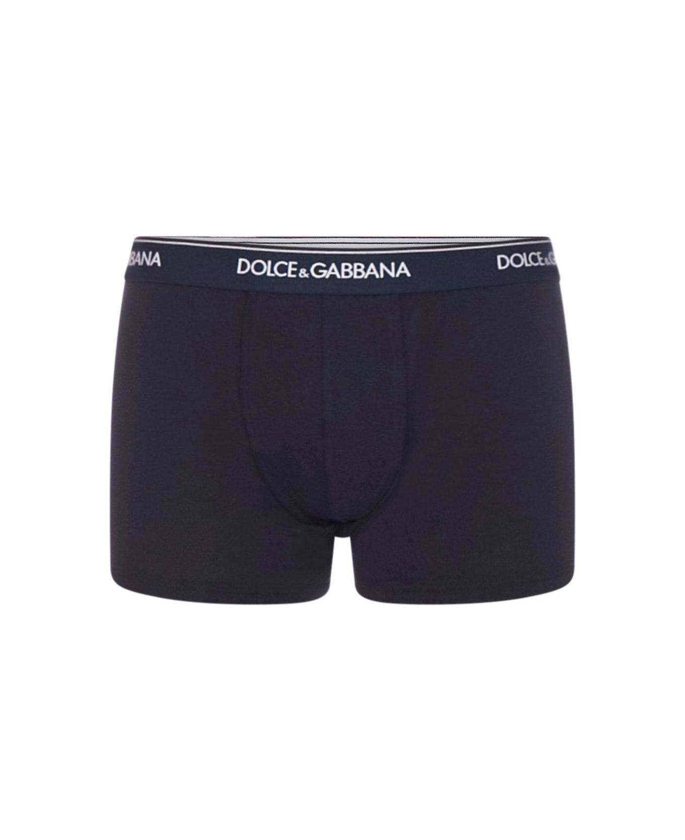 Dolce 
Gabbana Logo Boxer Shorts - BLUE NAVY