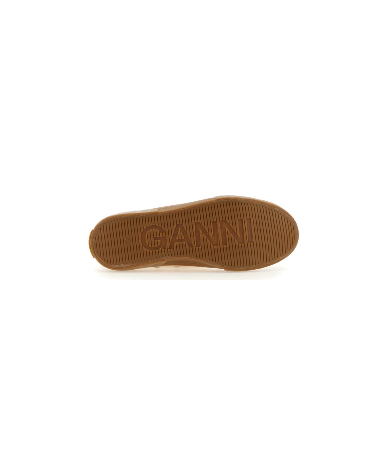 Ganni Egret Classic Low Sneakers - IVORY スニーカー