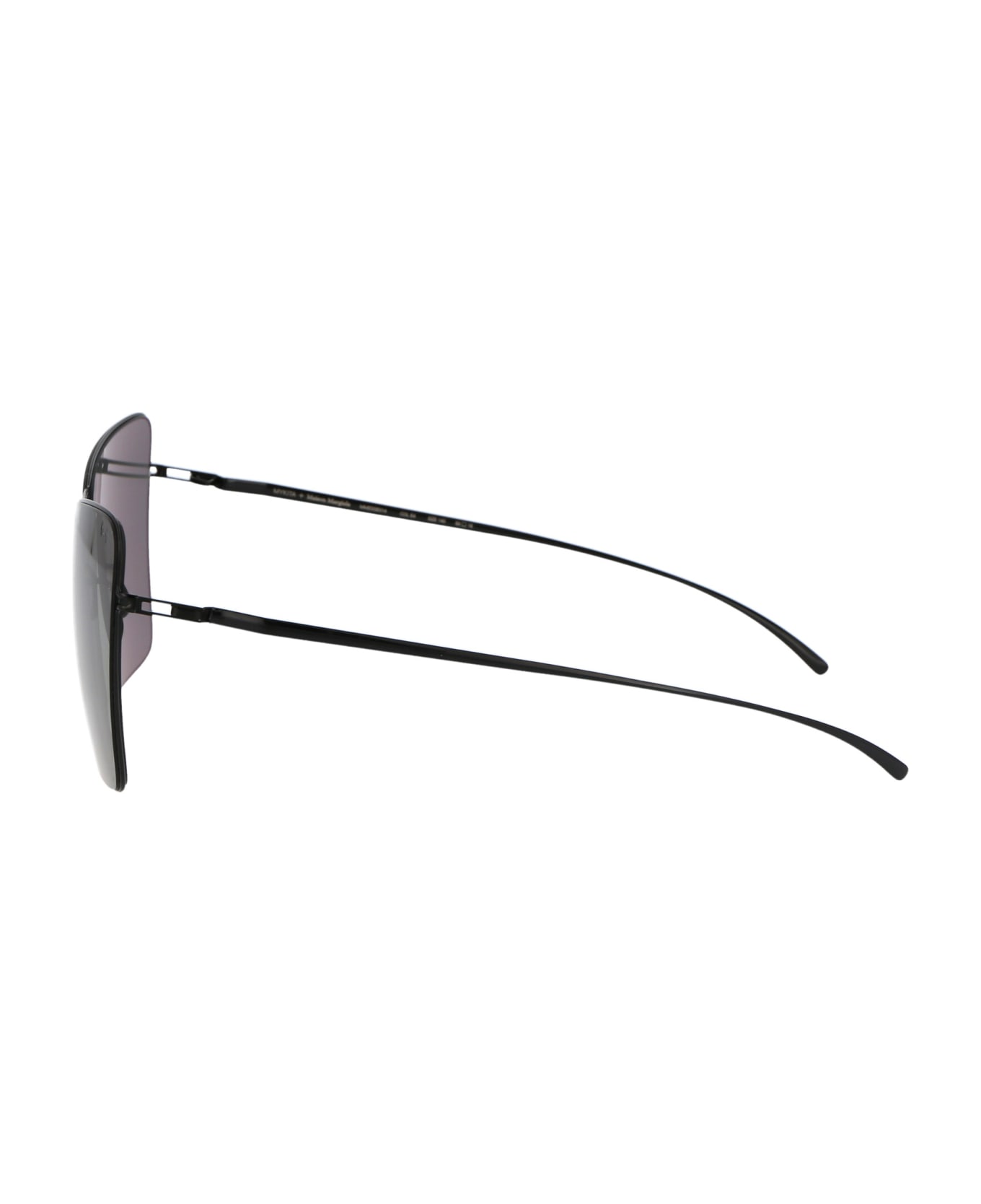 Mykita Mmesse014 Sunglasses - 190 E4 Black Grey Solid サングラス