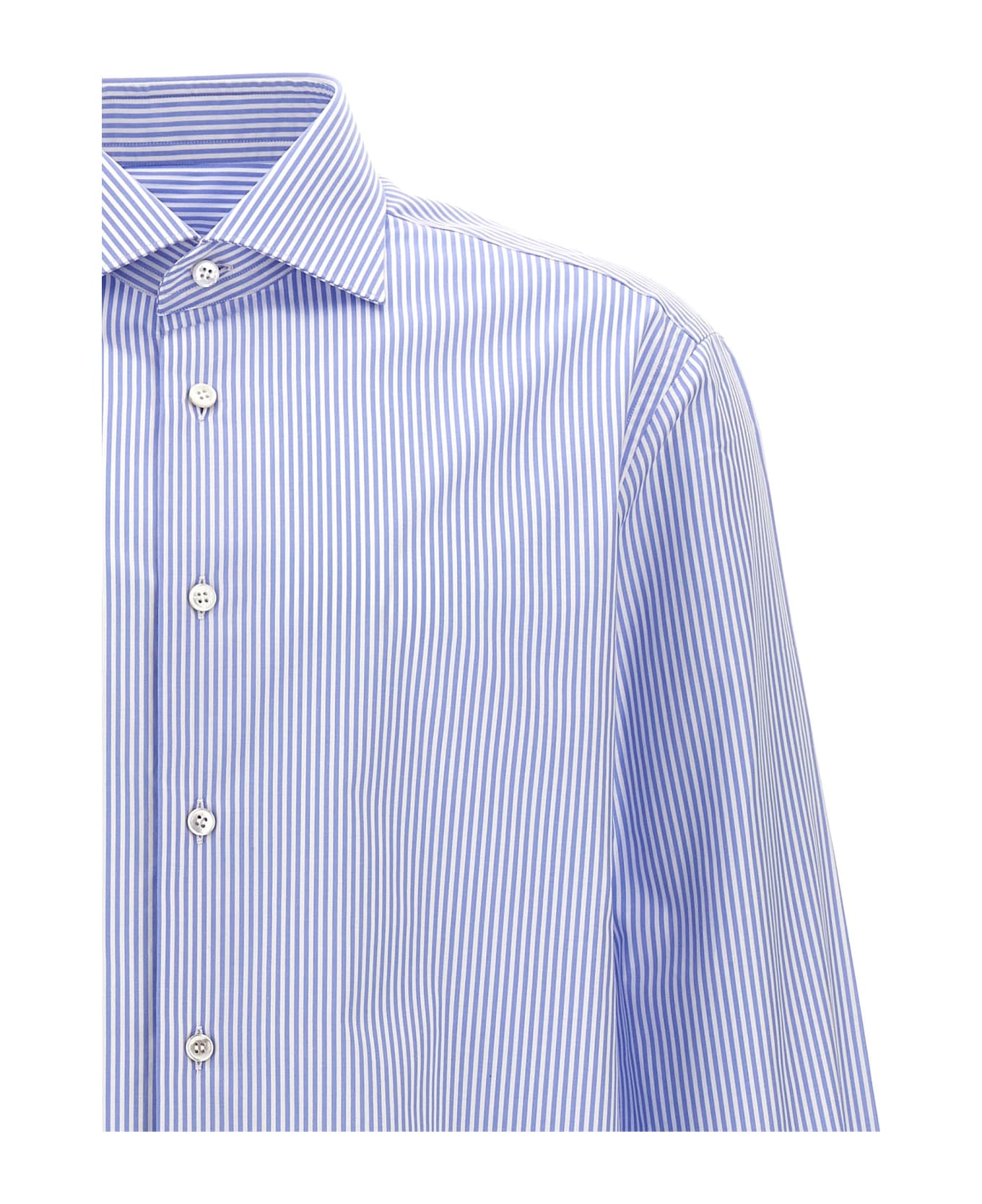 Brioni 'william' Shirt - Light Blue