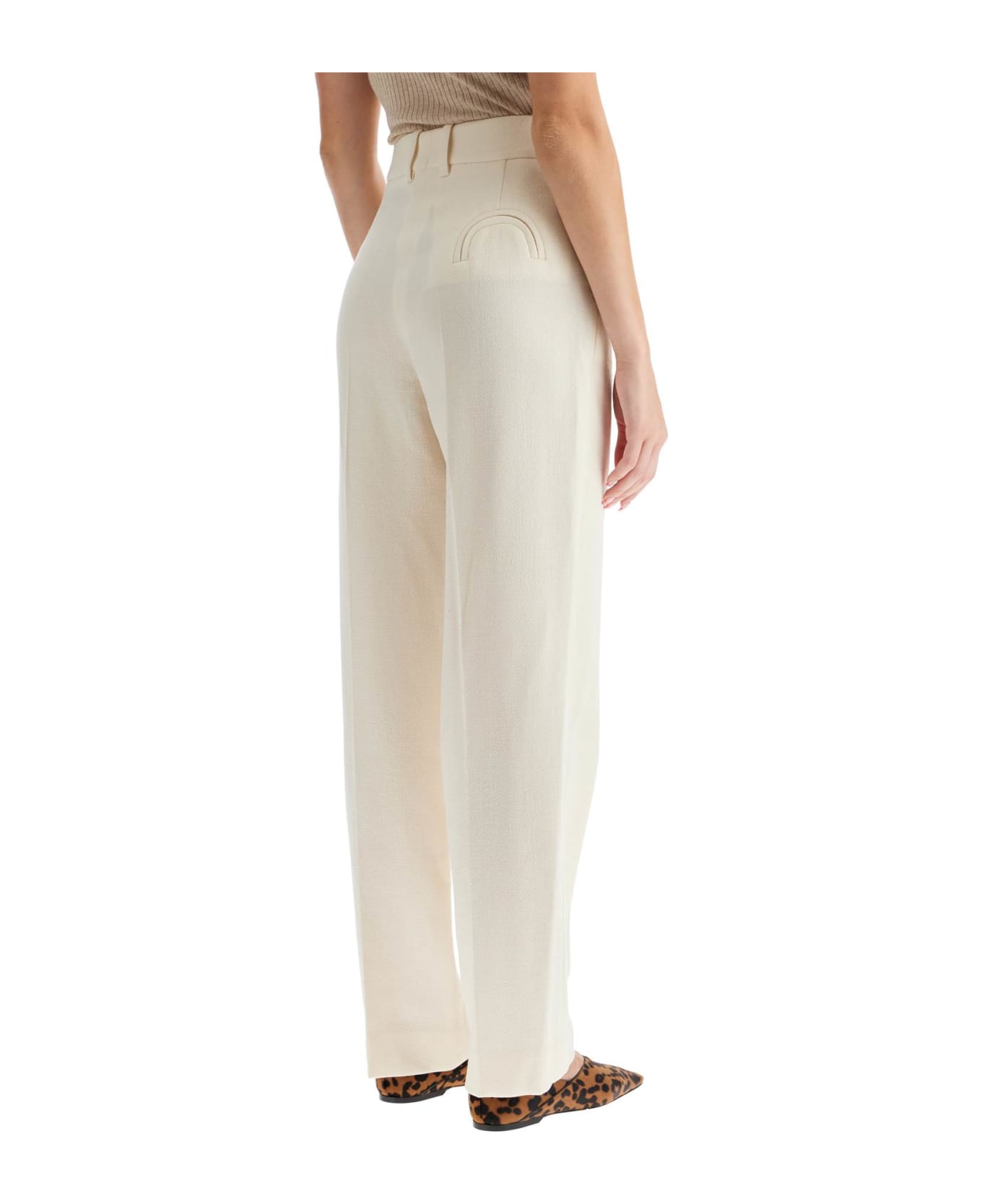 Blazé Milano Resolute Cream Fox Pants For - CREAM (White)