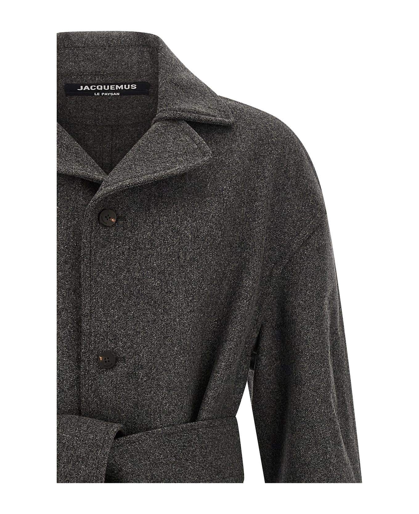 Jacquemus 
le Manteau Città
 Coat - Gray