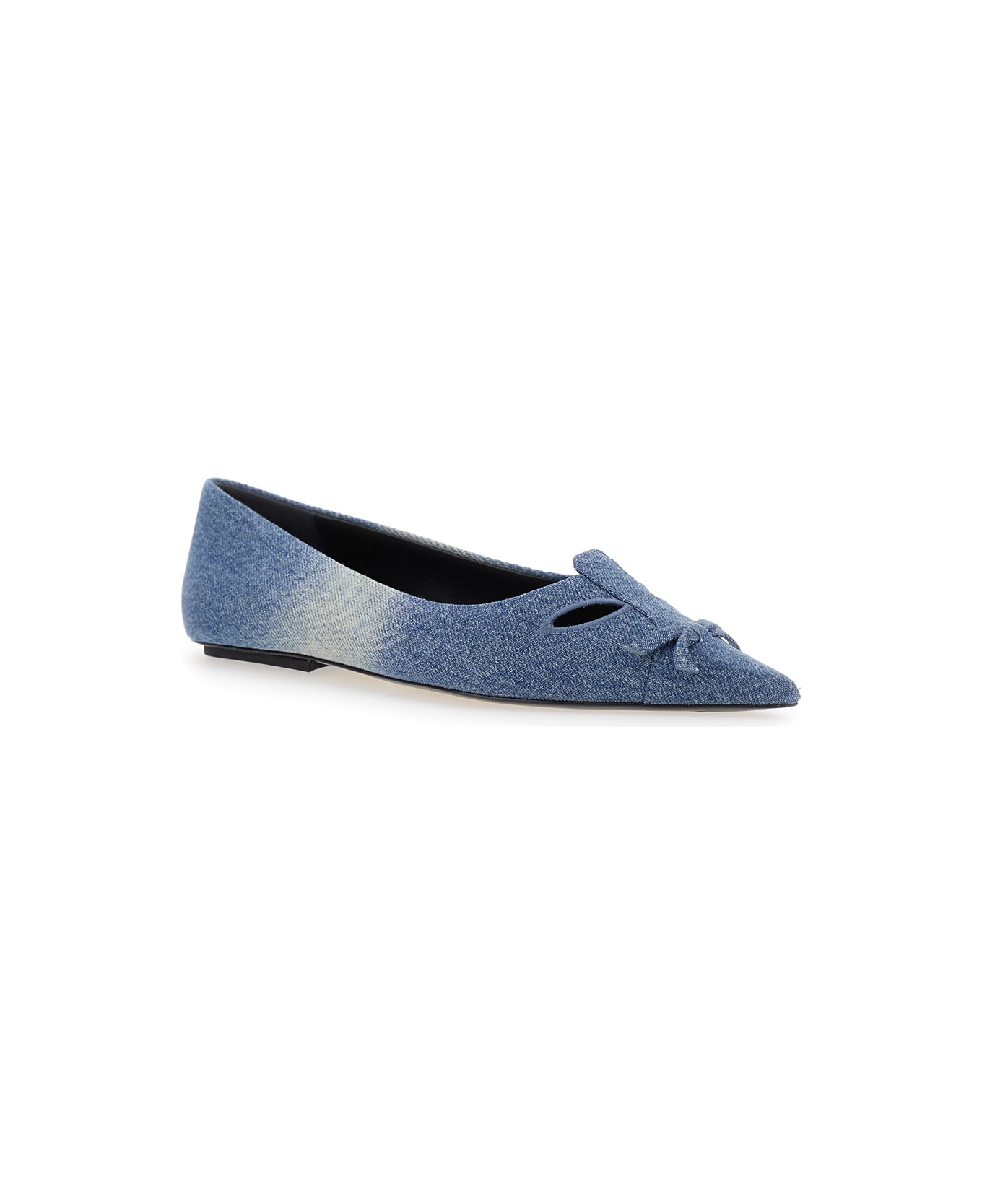 Marc Jacobs 
the Denim Kat
 Ballet Flats - Blu