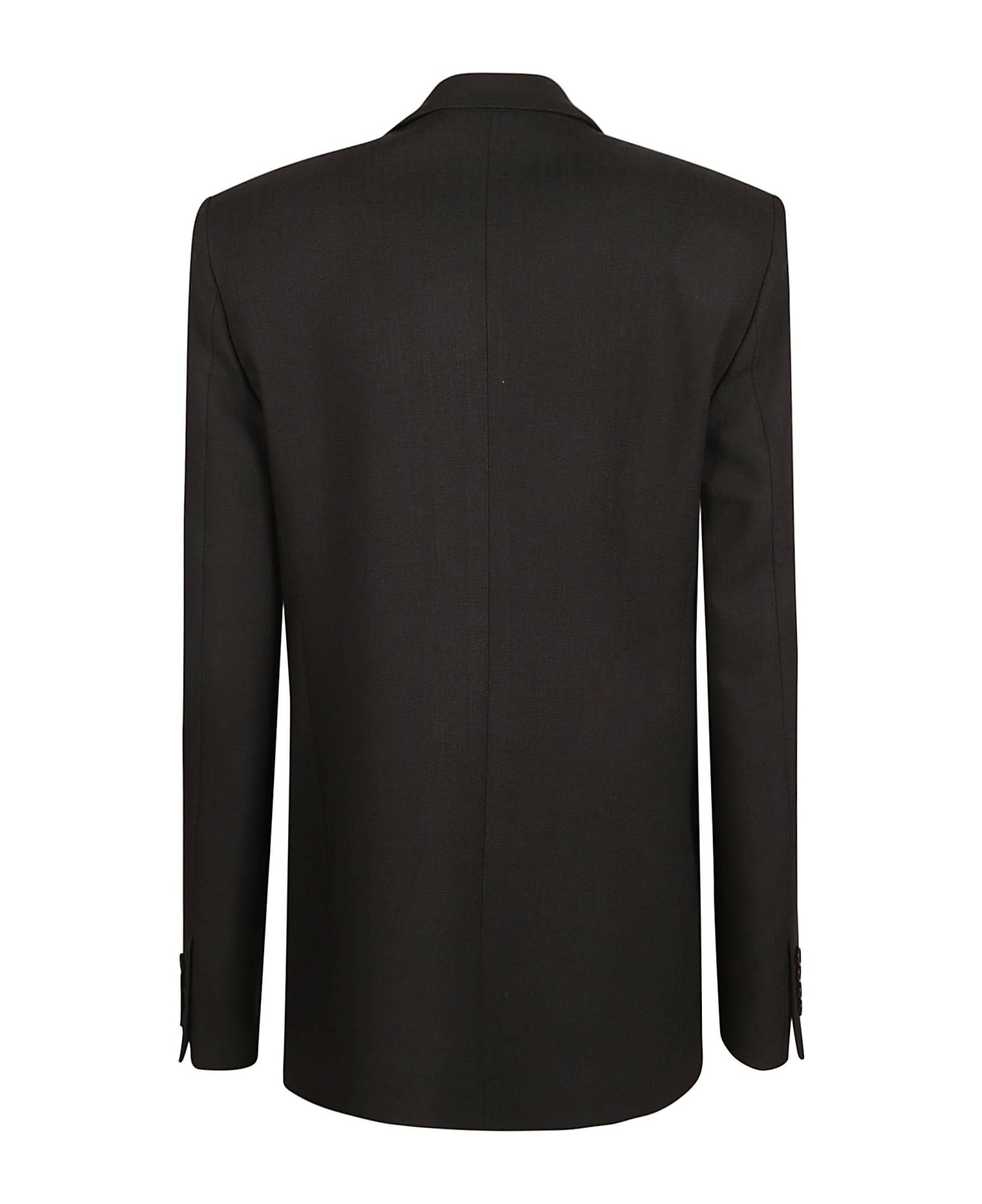 MSGM Two-buttoned Blazer - Black