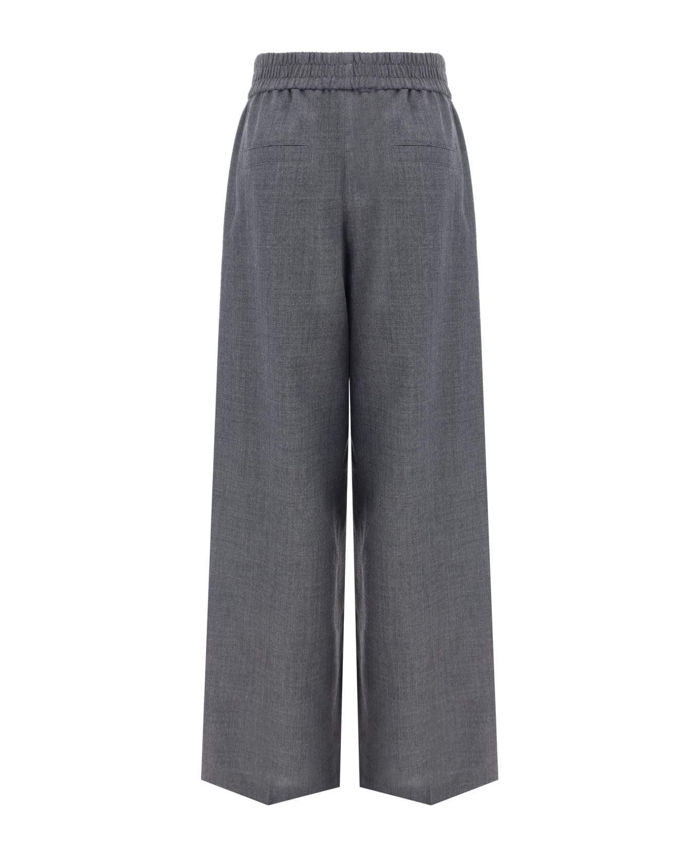 Brunello Cucinelli Loose Track Pants - Grigio Scuro