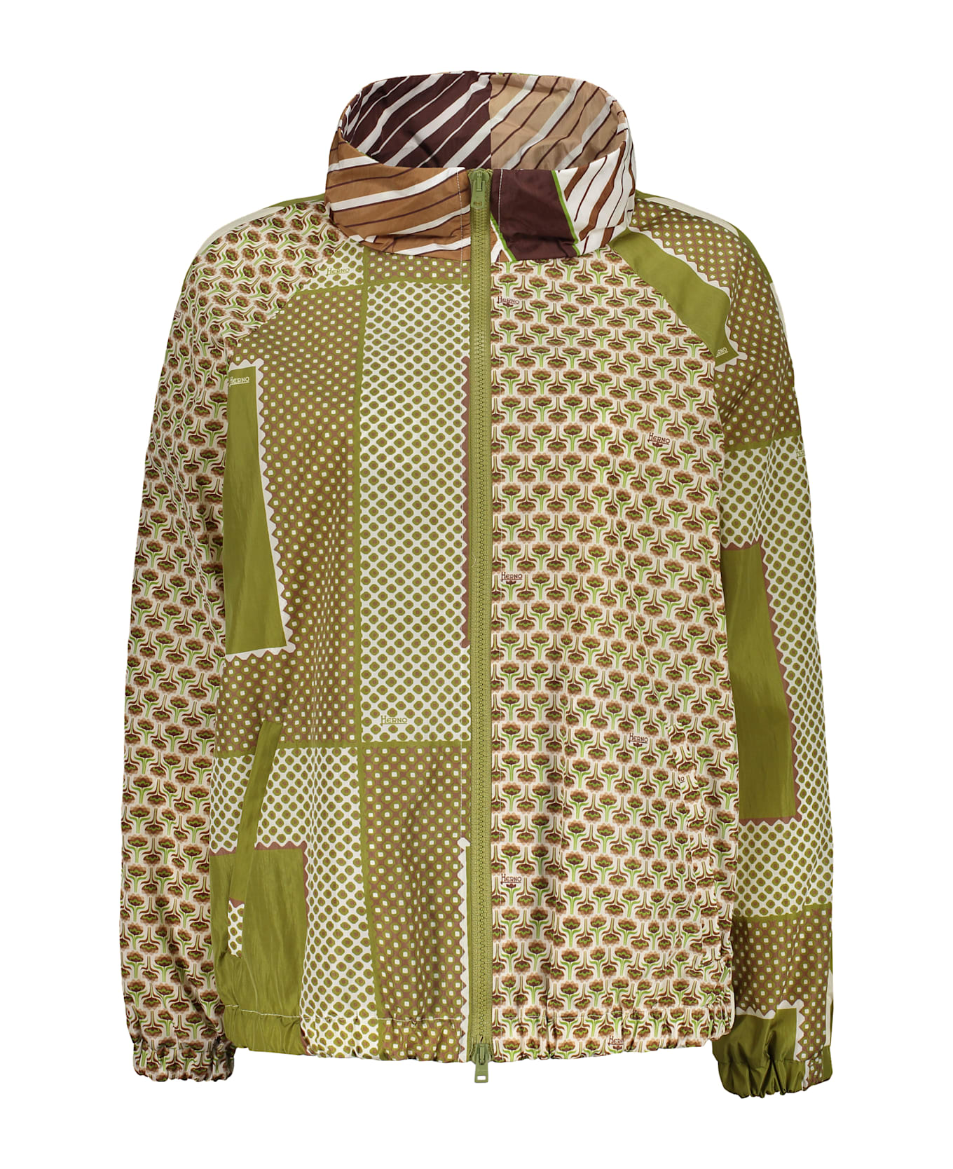 Herno Techno Fabric Jacket - green