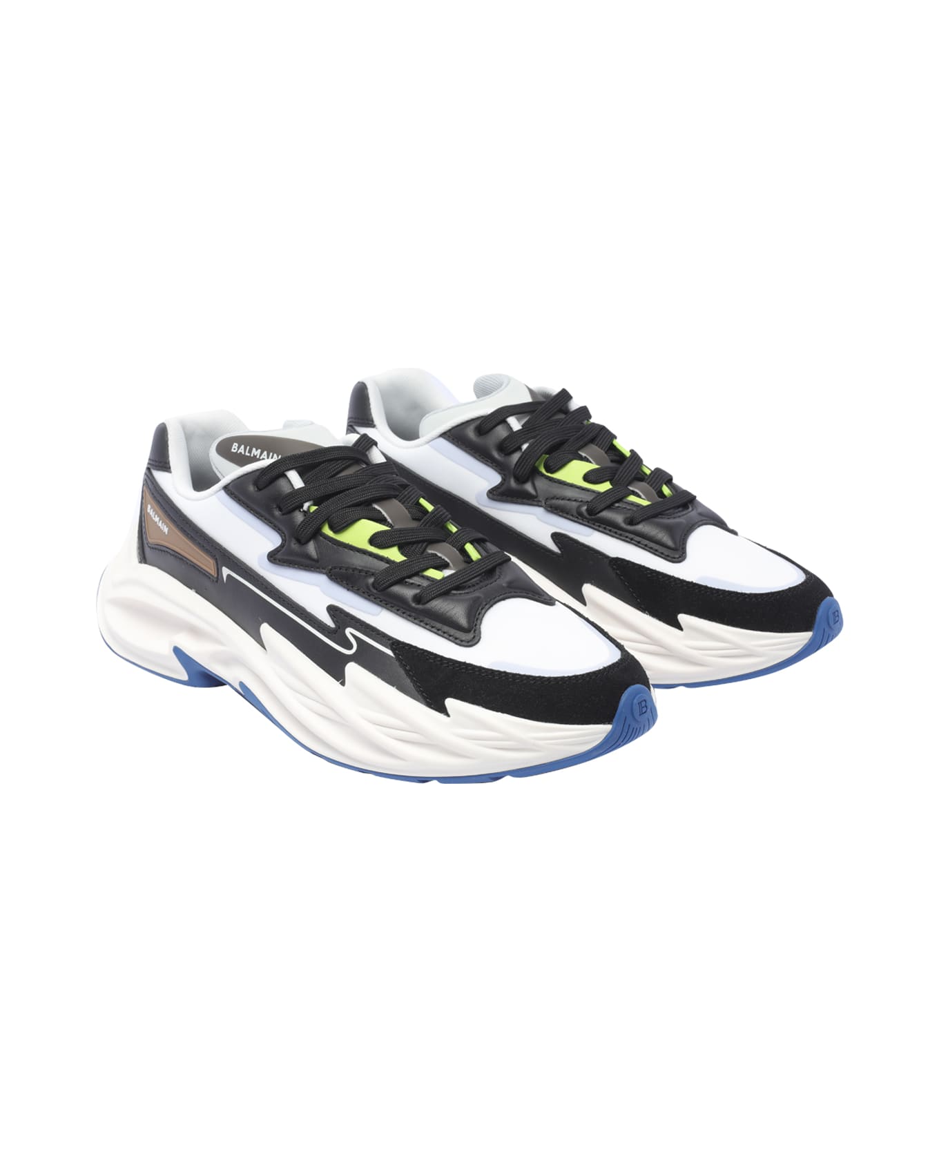 Balmain Run Row Sneakers - Black スニーカー