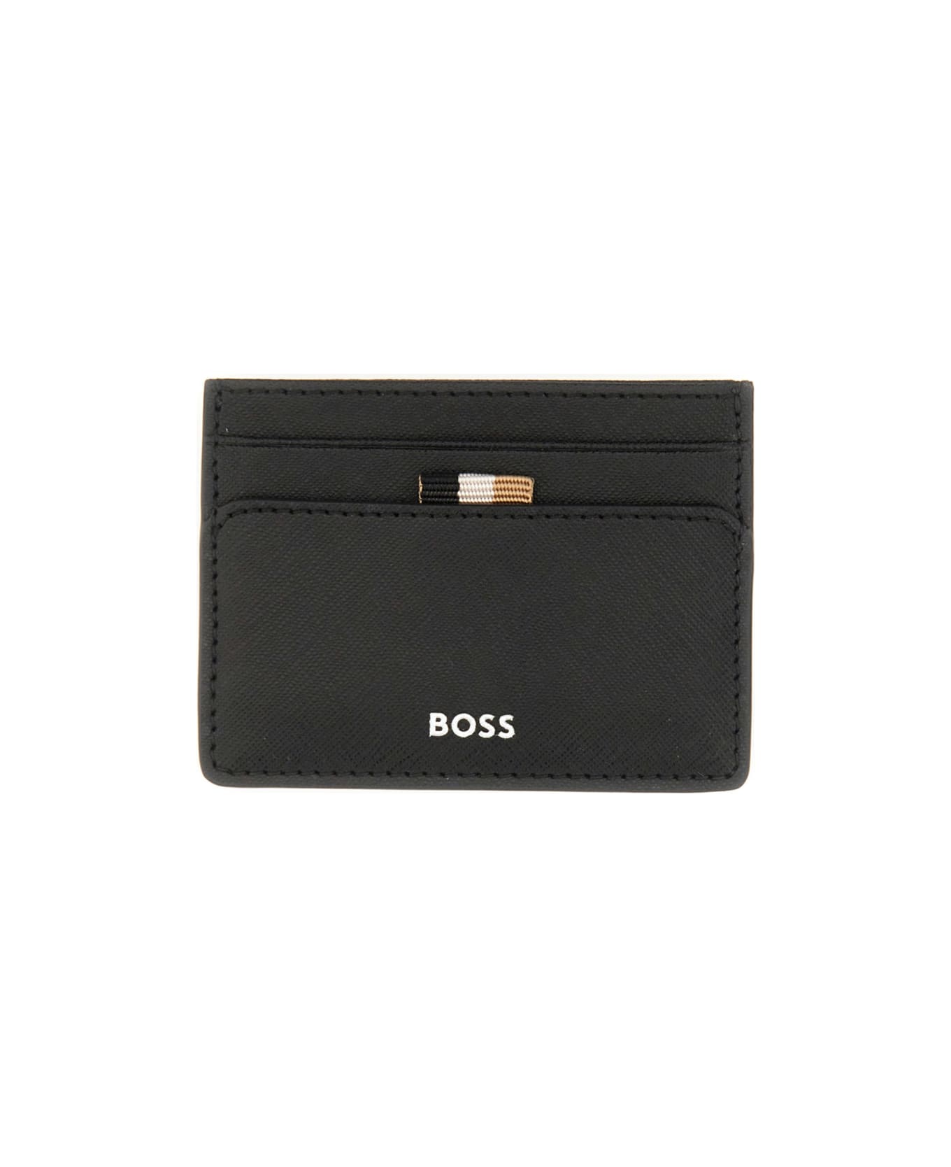 Hugo Boss Leather Wallet - BLACK