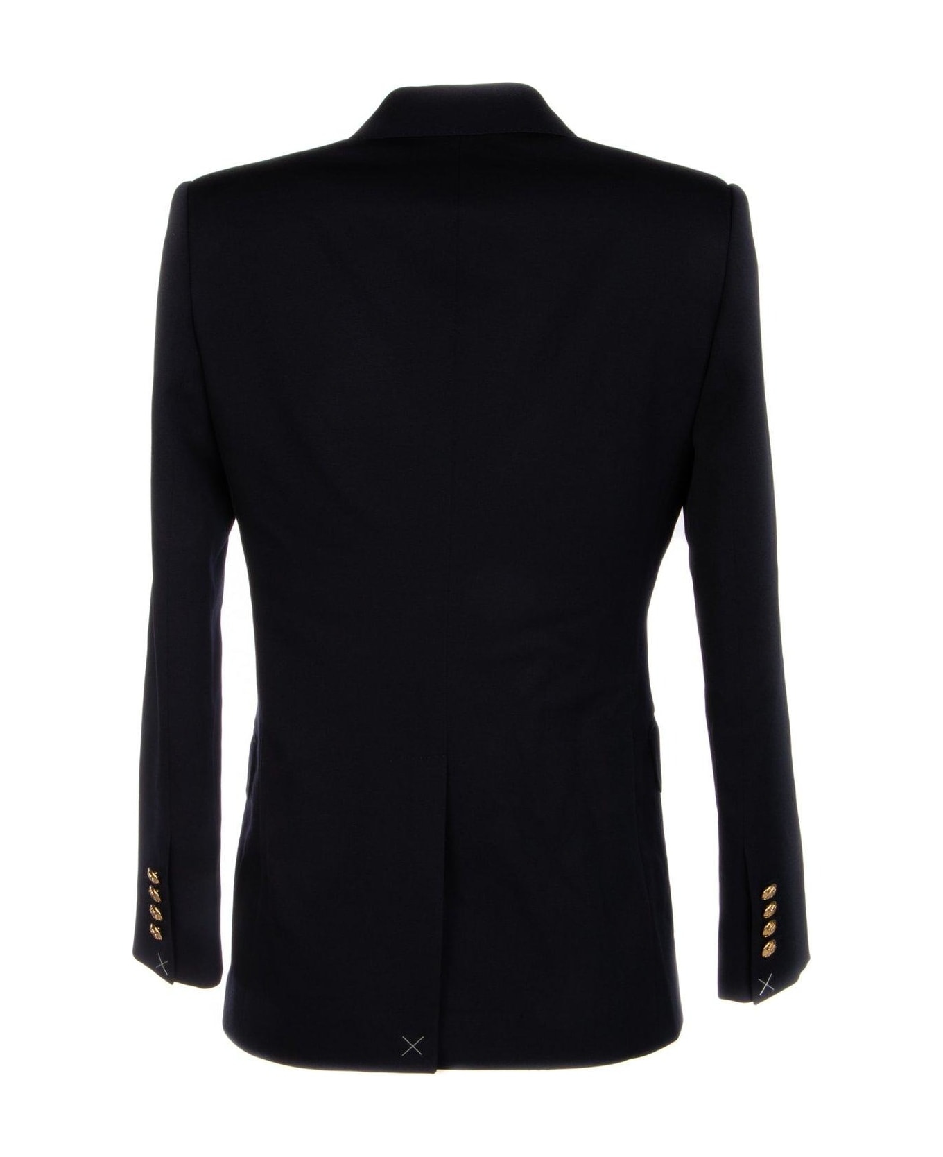 Celine Double-breasted Long-sleeved Jacket - Blue