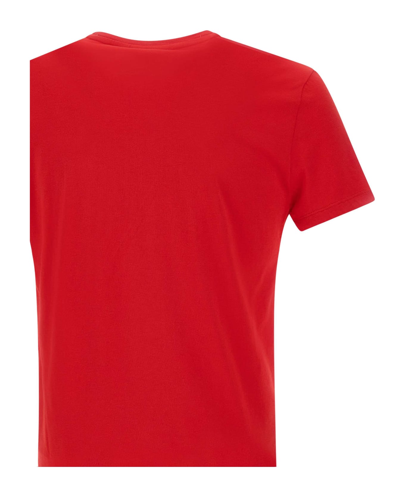 Lacoste Pima Cotton T-shirt - Rosso シャツ