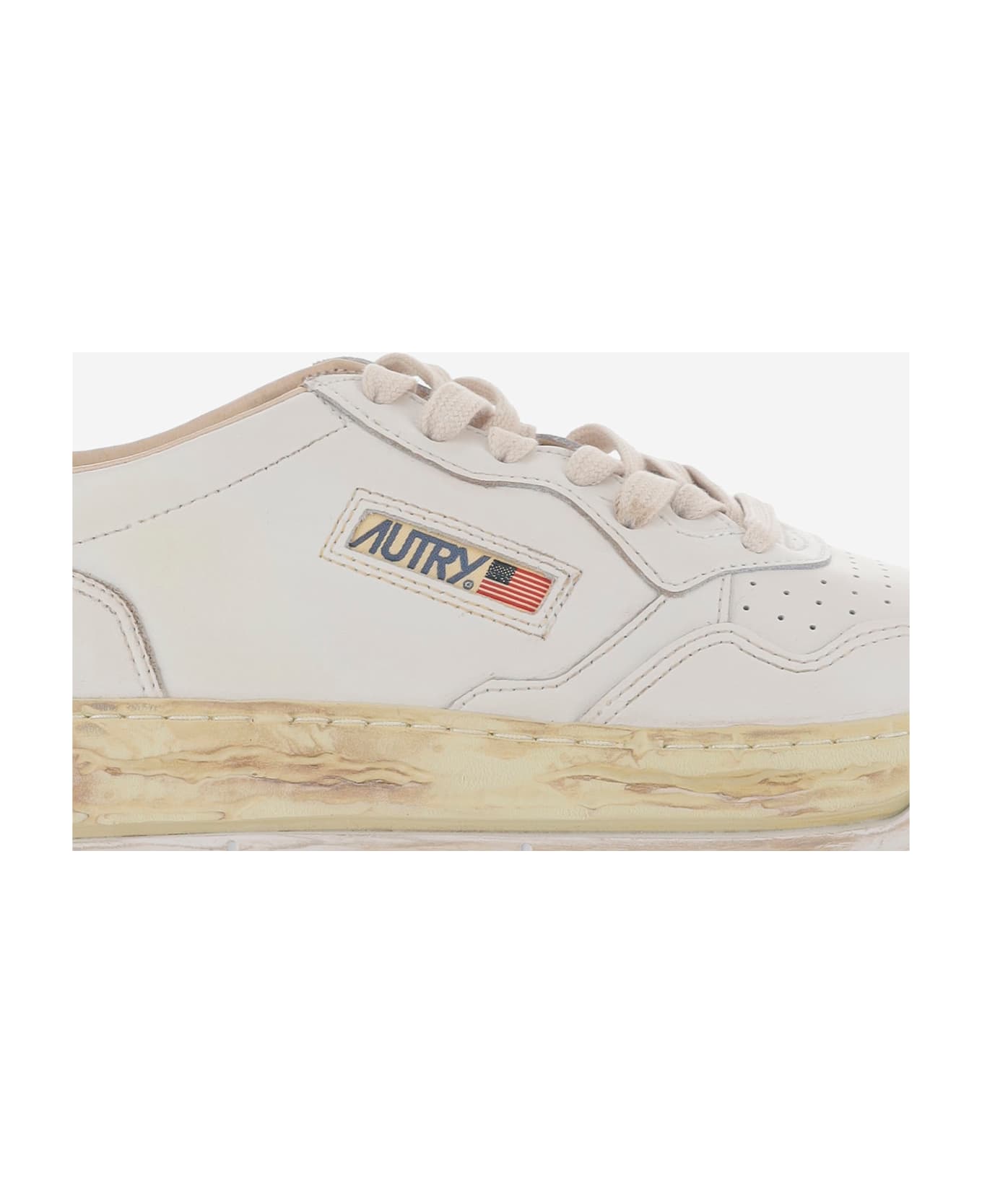 Autry Supvint Low X Mihara Yasuhiro Sneakers - White