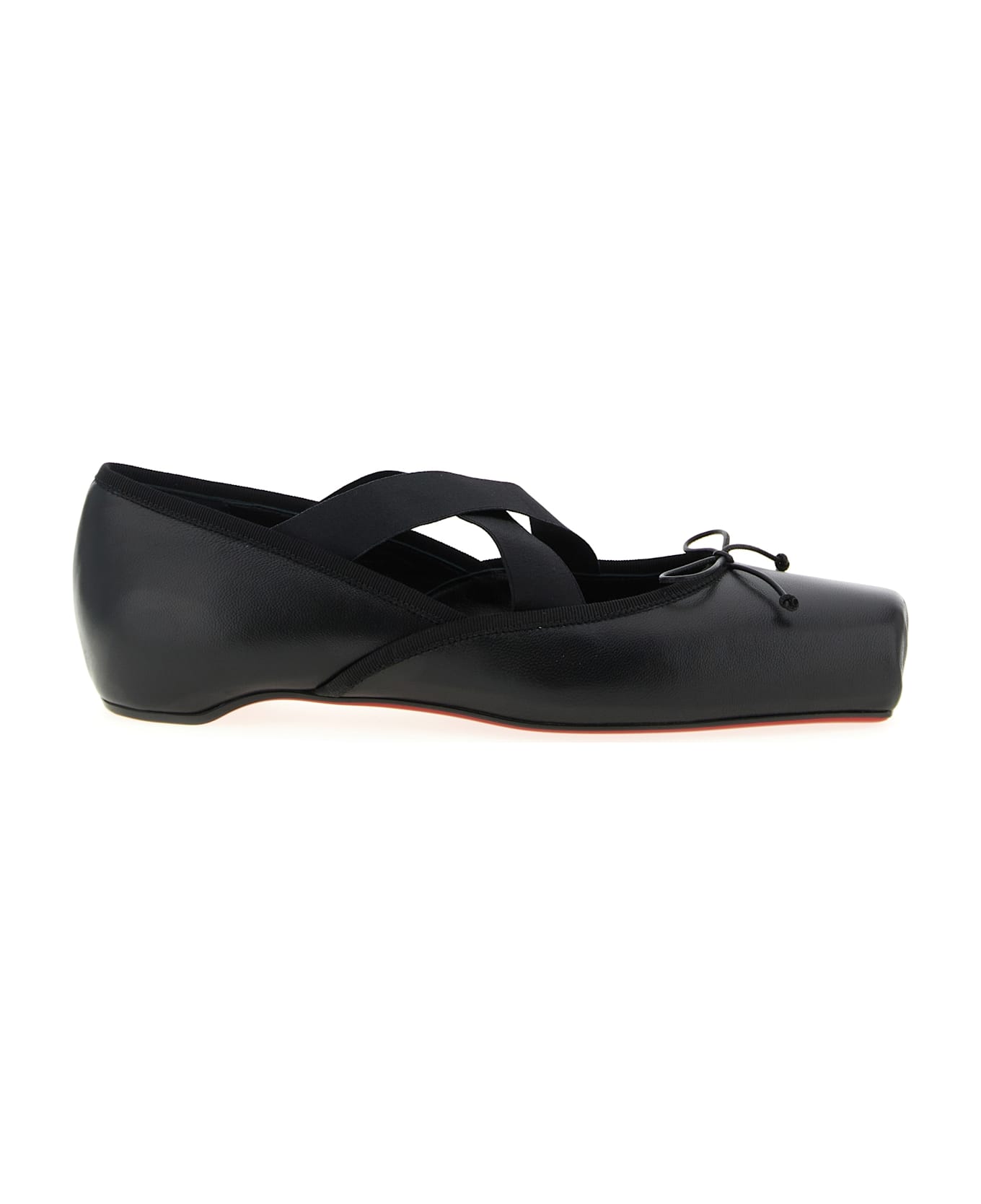 Christian Louboutin 'cassiasticina' Ballet Flats - Black  