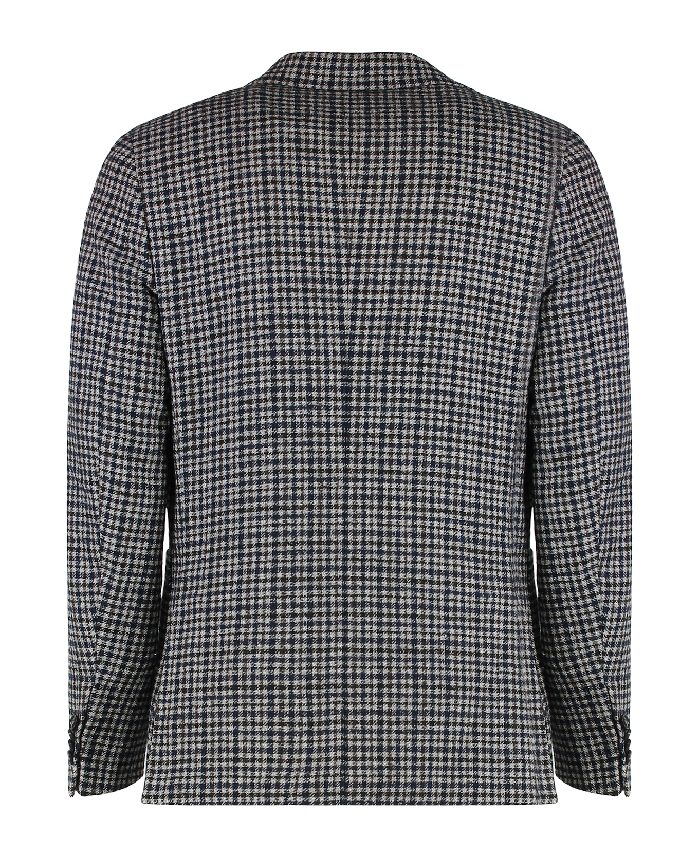 Zegna Blazer In A Wool Blend - Multicolor