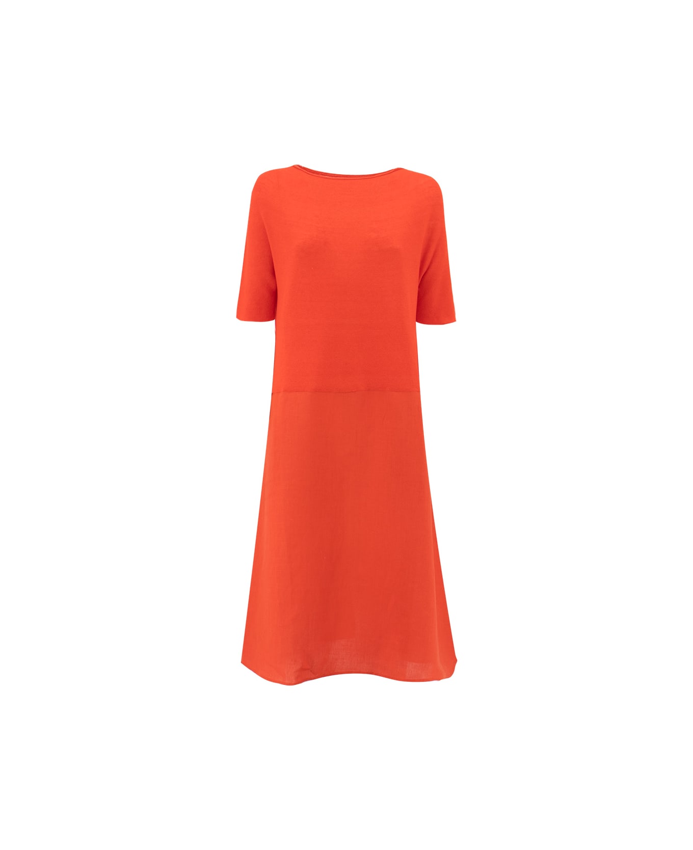 Le Tricot Perugia Dress - ORANGE               ワンピース＆ドレス