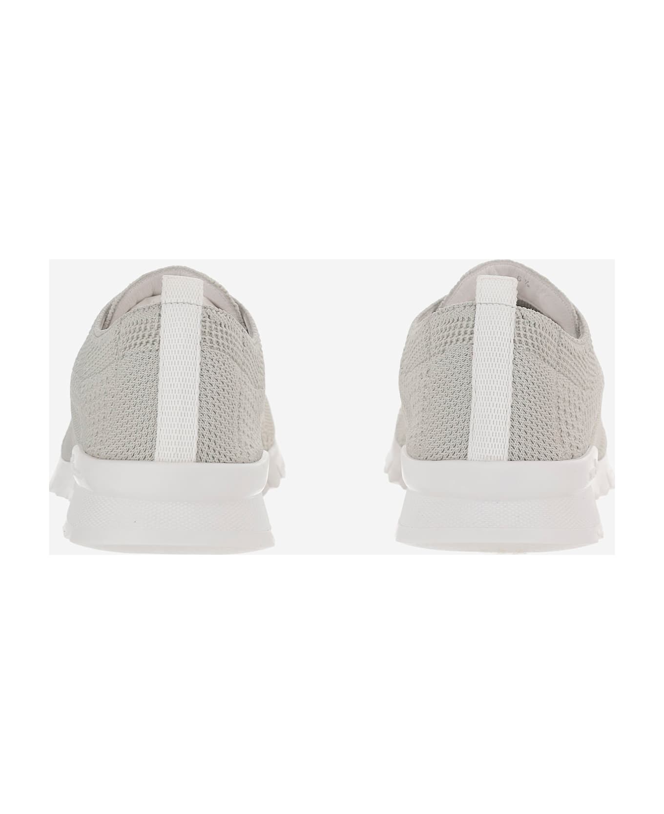 Kiton Stretch Cotton Sneakers - Grey