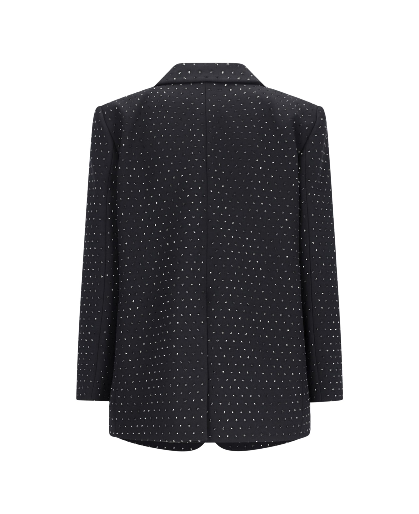 The Andamane Blazer With Rhinestones - Black  