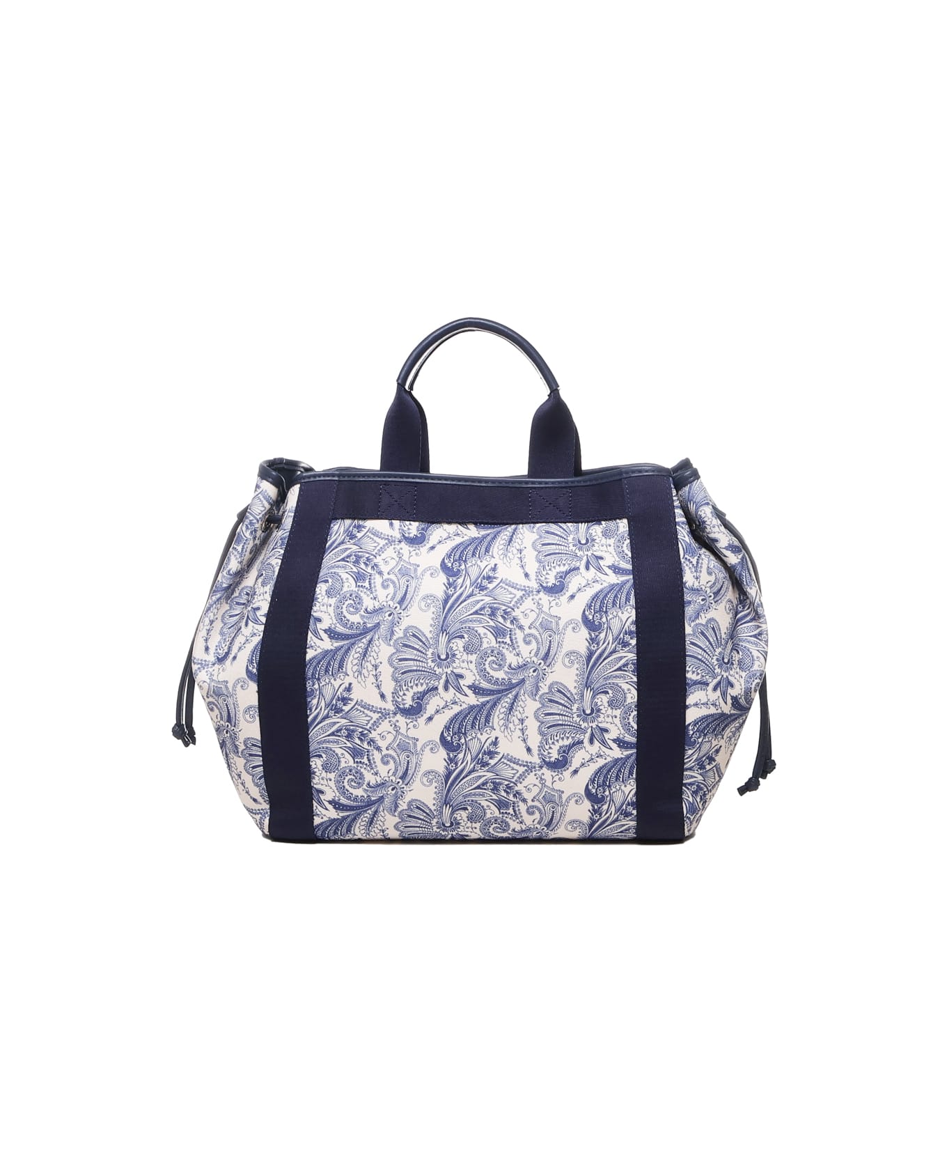V73 Anemone Shopping Bag - Natural blue