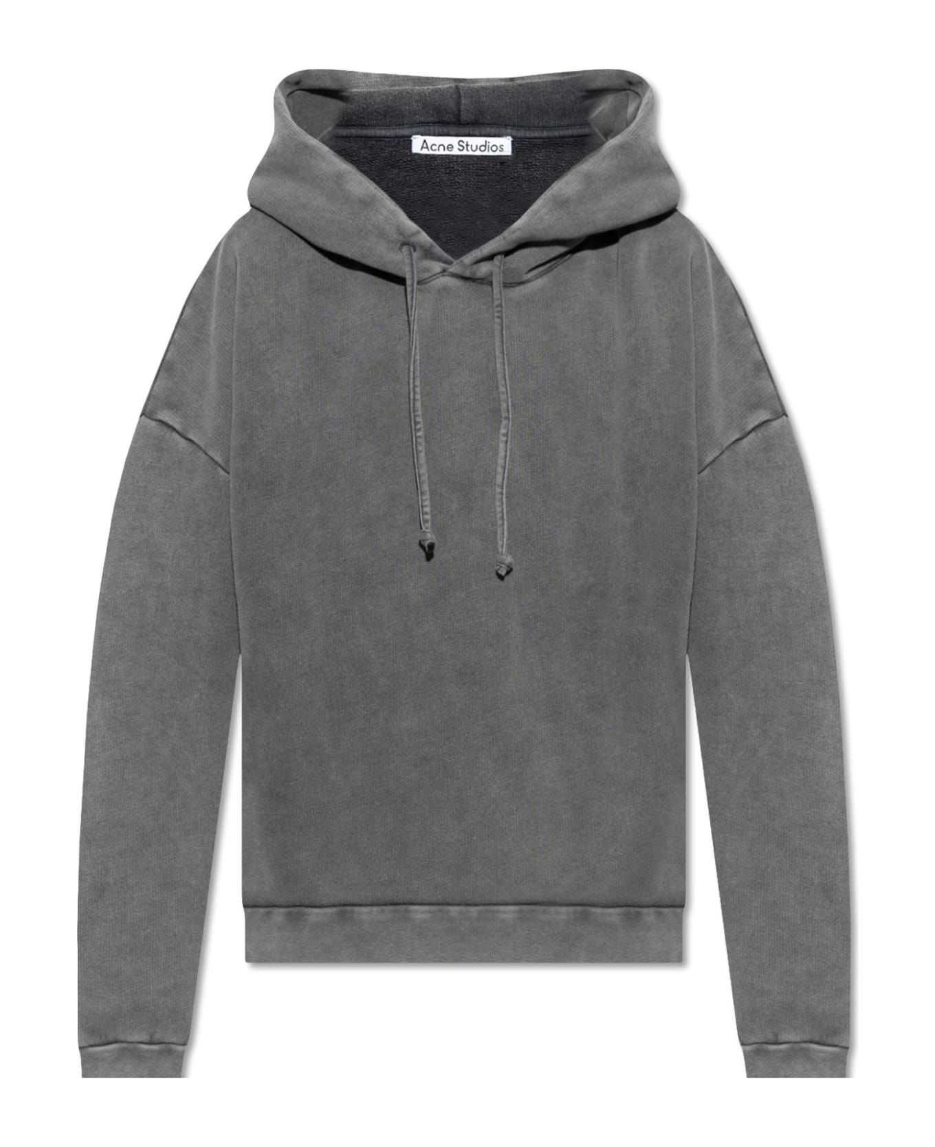 Acne Studios Hoodie With Logo Patch - BM0