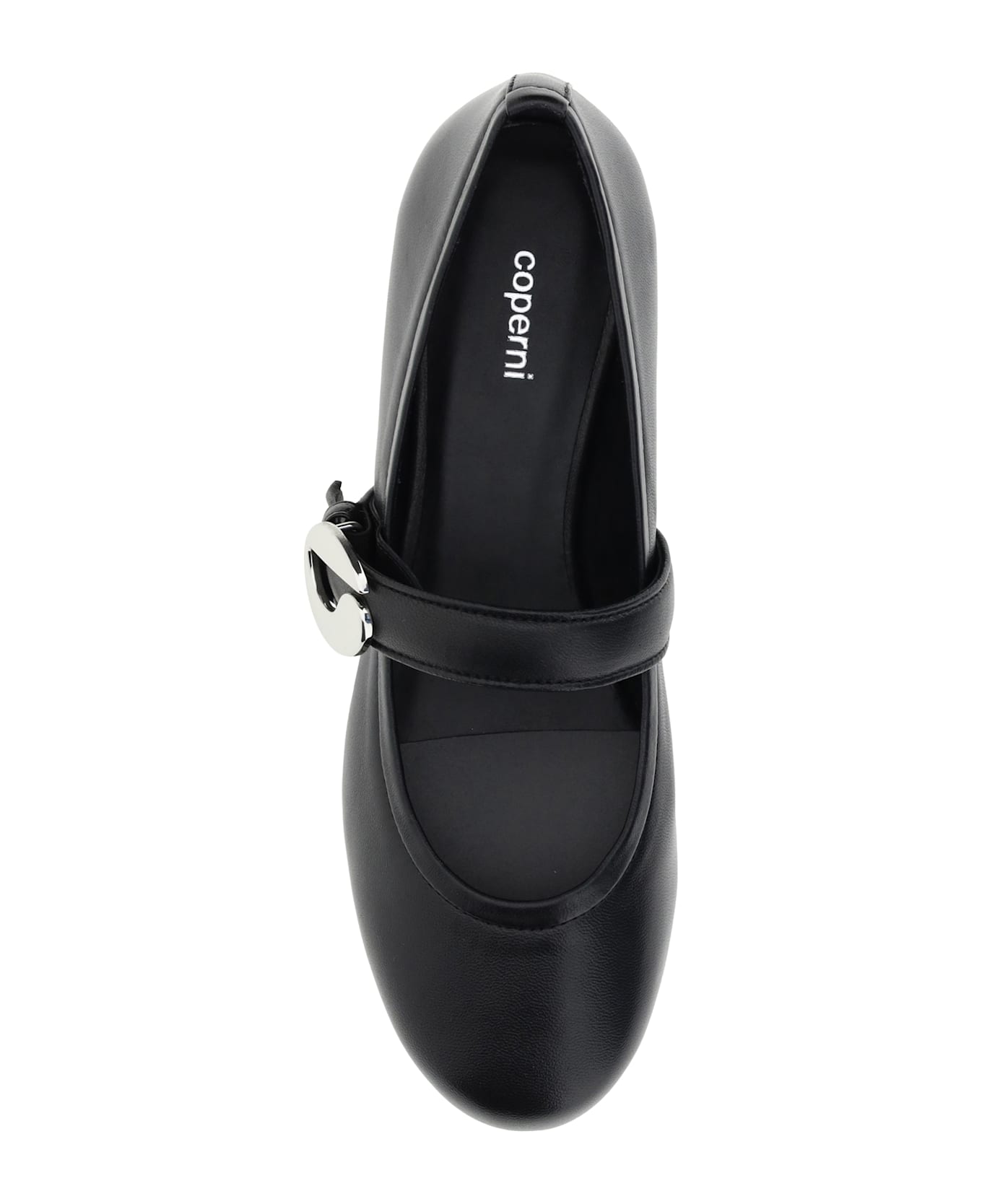 Coperni Leather Ballerinas - Black
