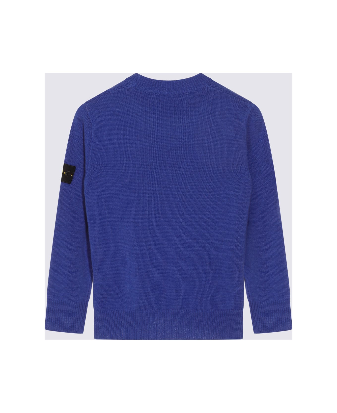 Stone Island Blue Wool Knitwear - BRIGHT BLUE
