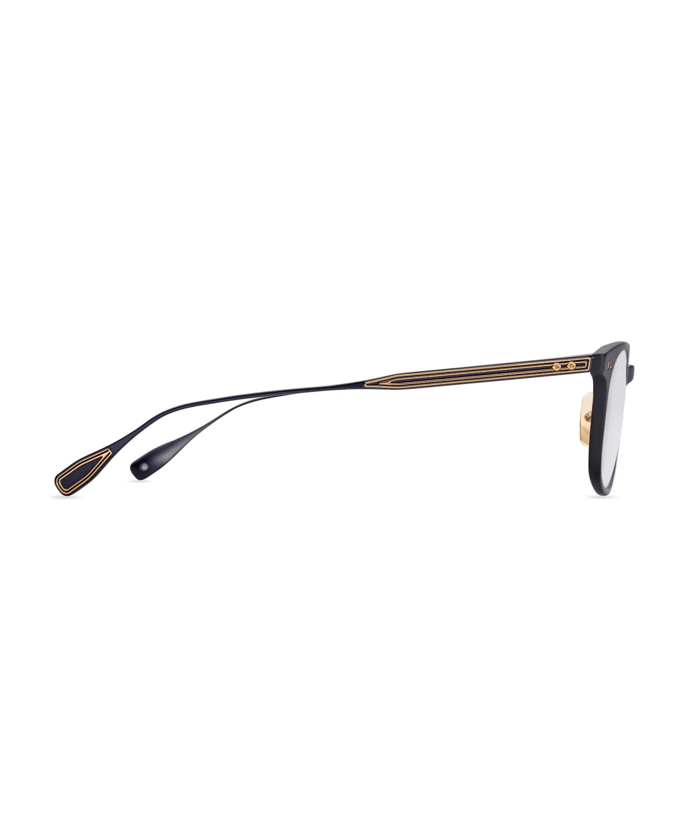 Dita Buckeye (+) - Matte Black / Yellow Gold Rx Glasses - Black/gold