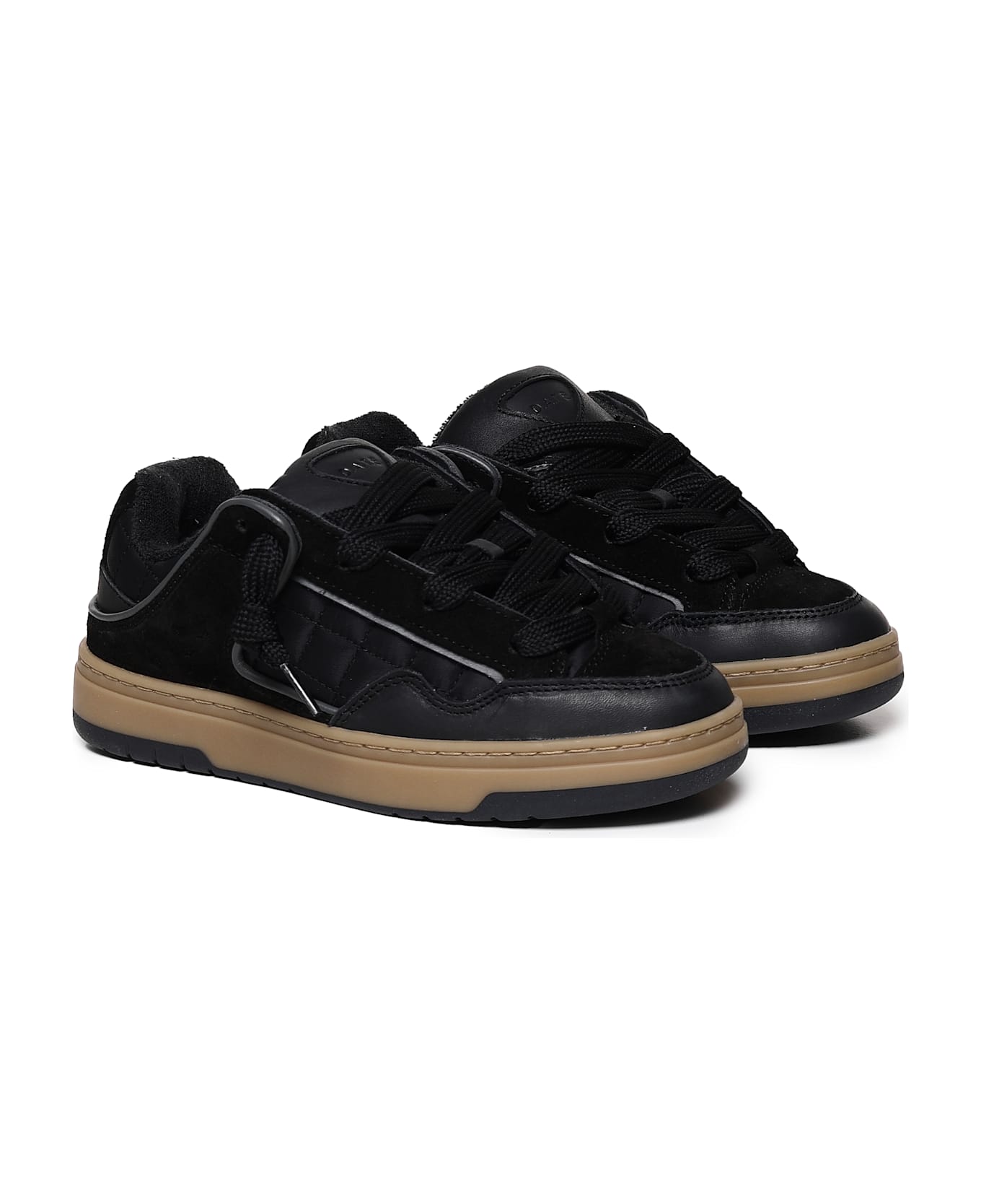 D.A.T.E. Sneakers Skate Nylon - Black