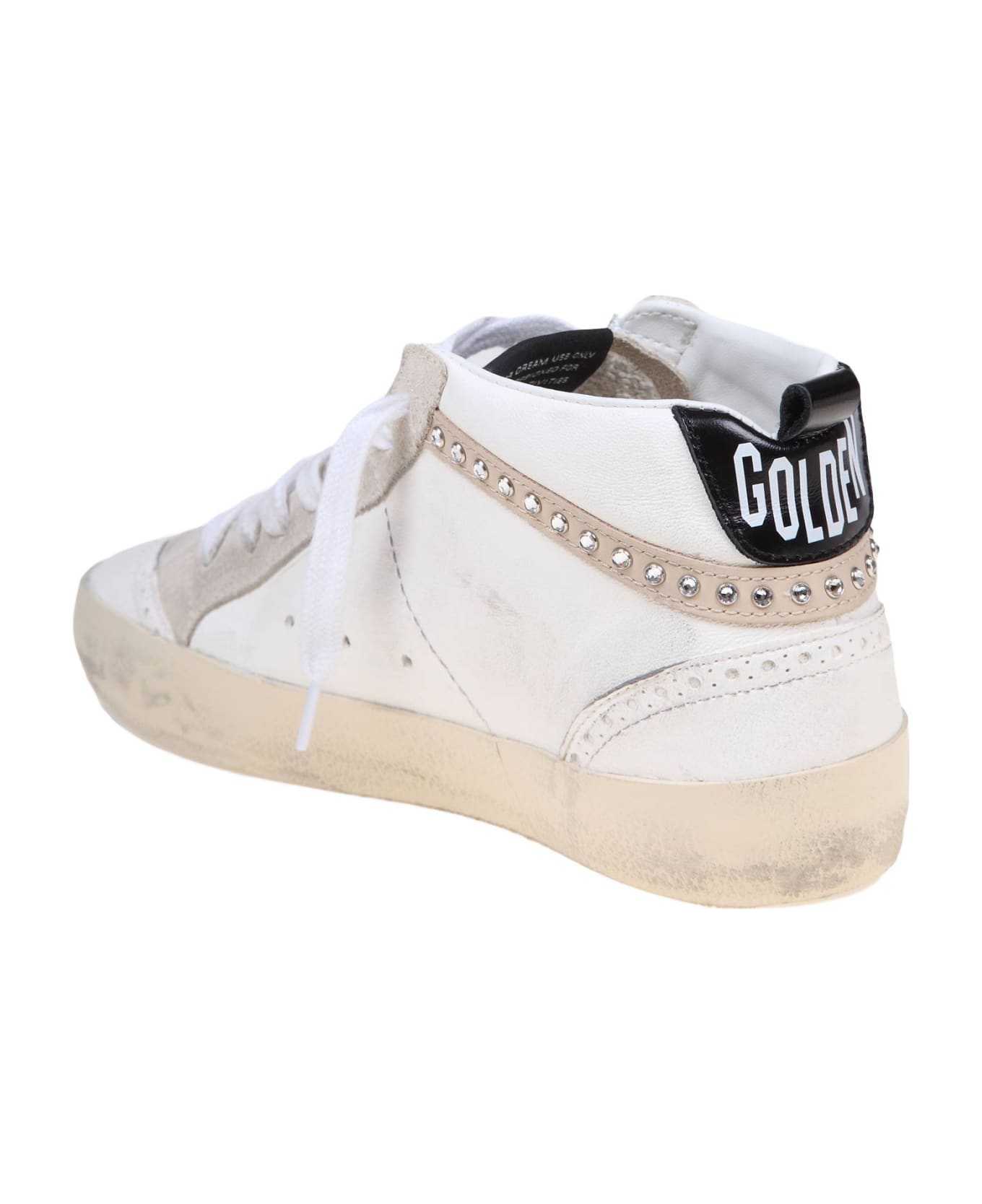 Golden Goose Mid Star Sneakers - White スニーカー