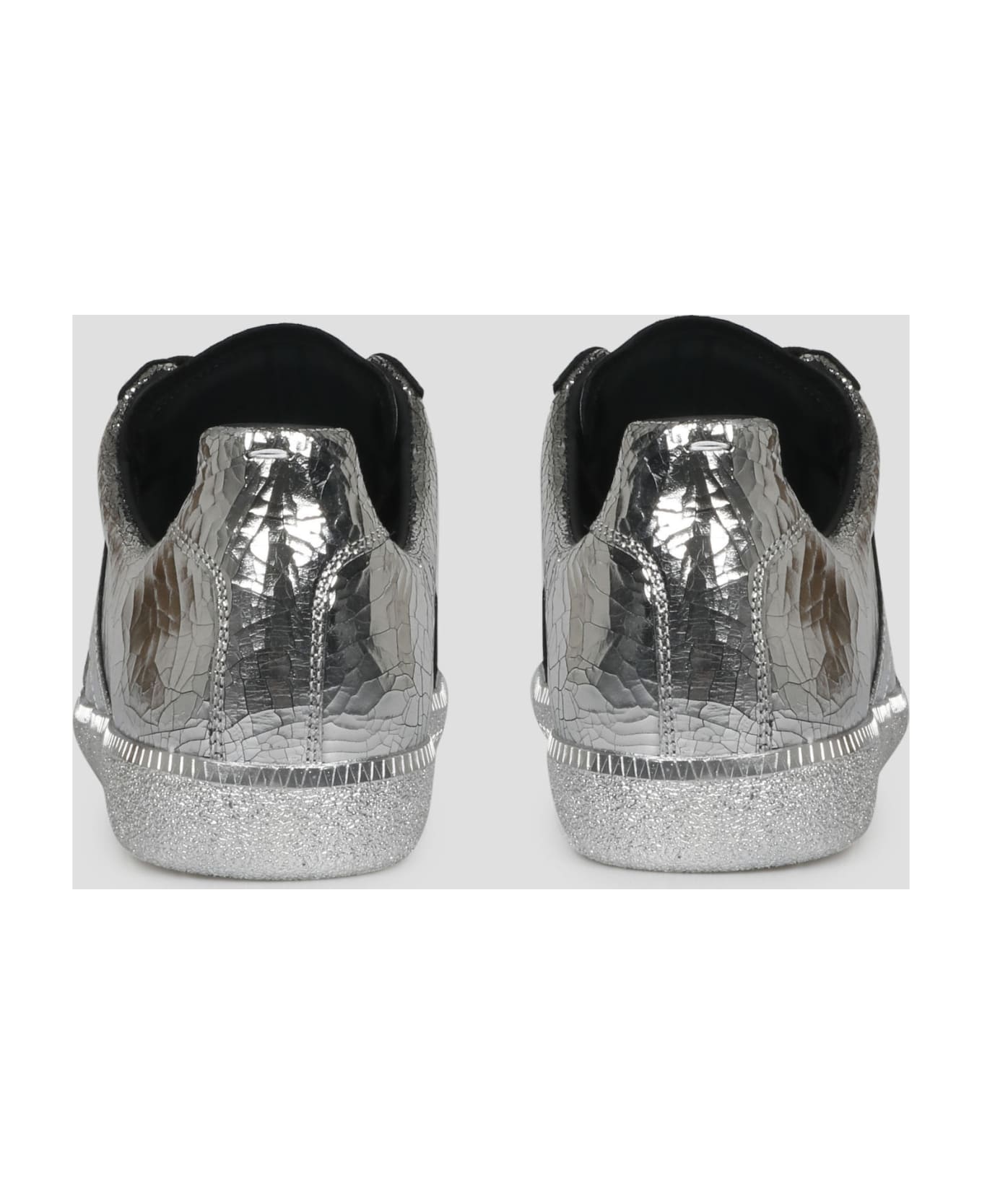 直営店▲Maison Margiela▲Replicaスニーカー broken mirror Maison Margiela Men's Broken Mirror Replica Sneakers in