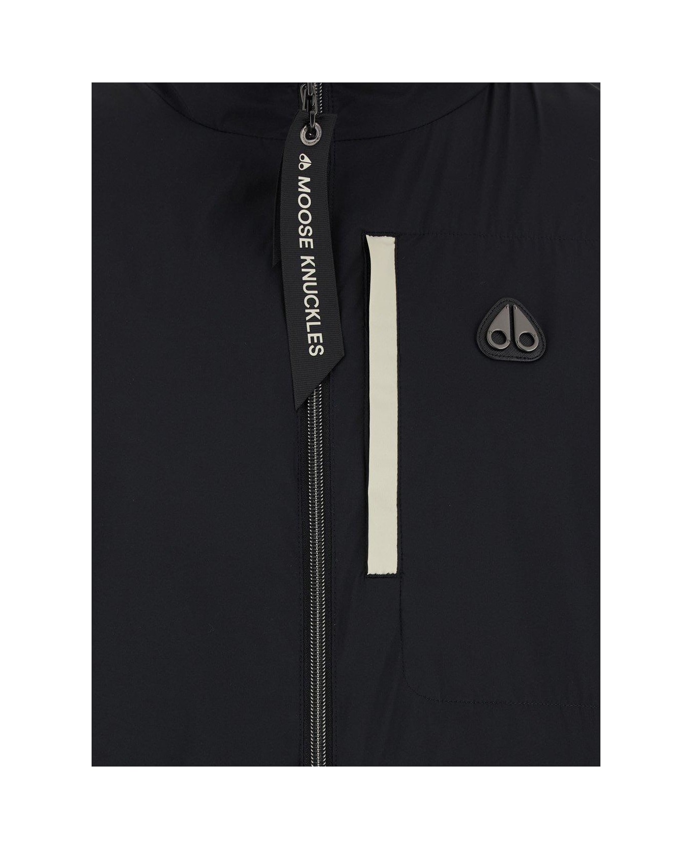 Moose Knuckles Dominion Zippped Gilet - Black