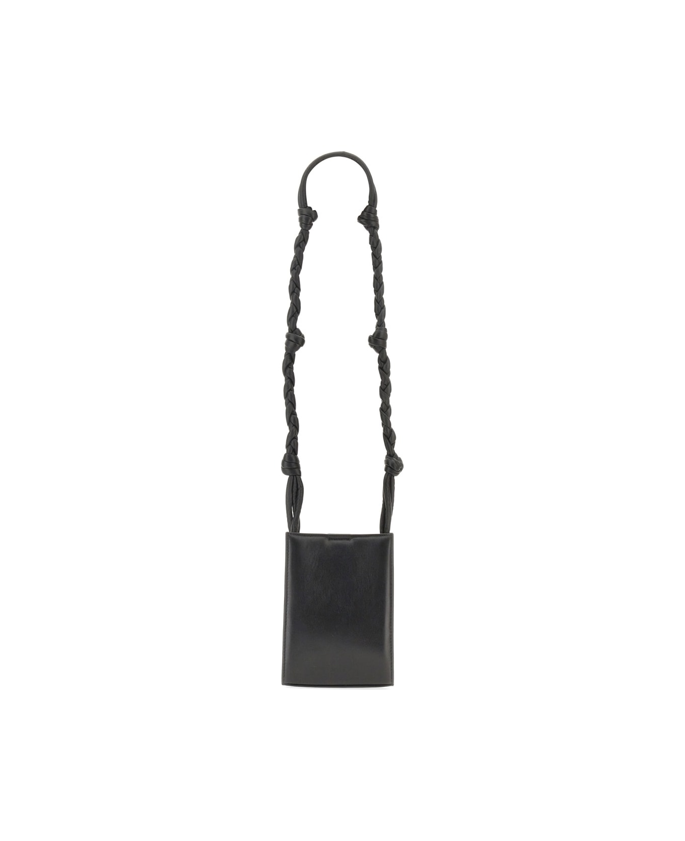 Jil Sander Small Padded Tangle Bag - BLACK