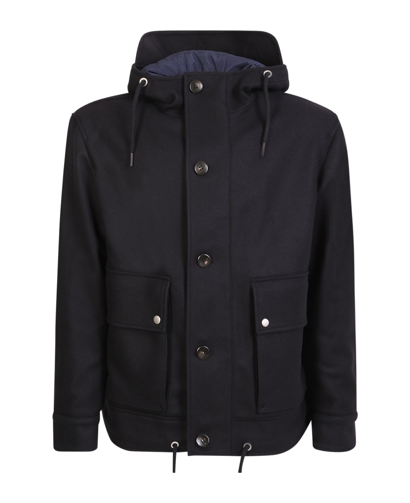 PT Torino Wool Blend Jacket - Black