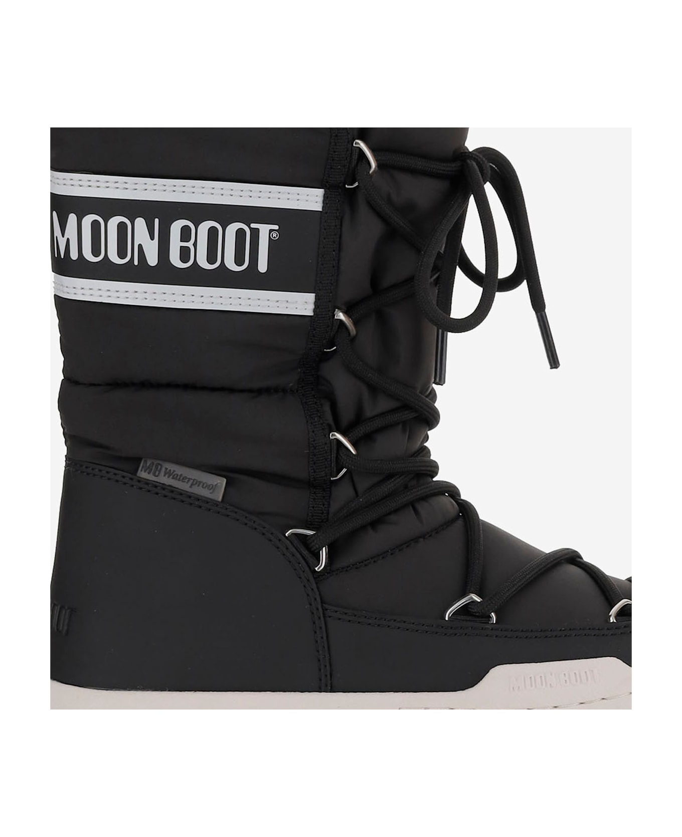 Moon Boot High Nylon Boots - Black