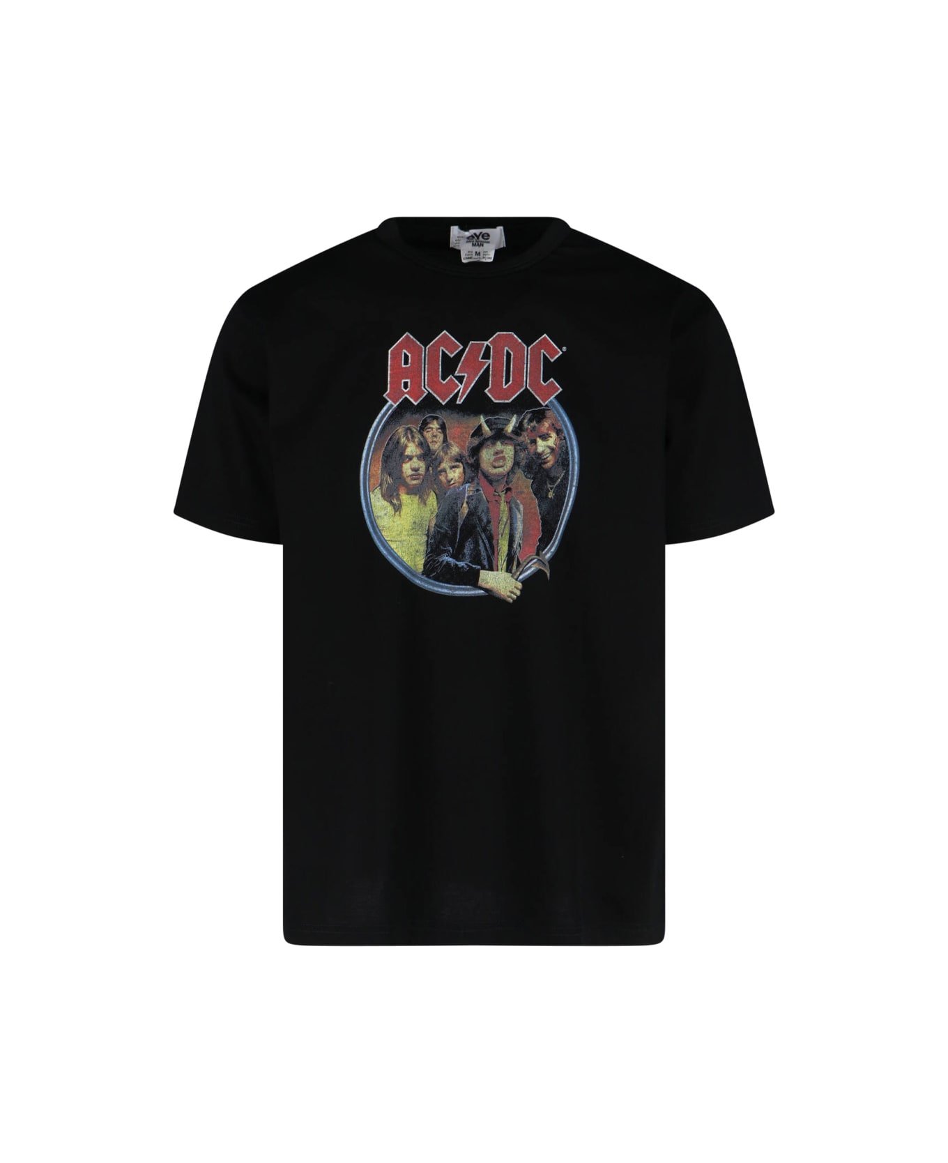 Junya Watanabe 
ac/dc
 T-shirt - Black  