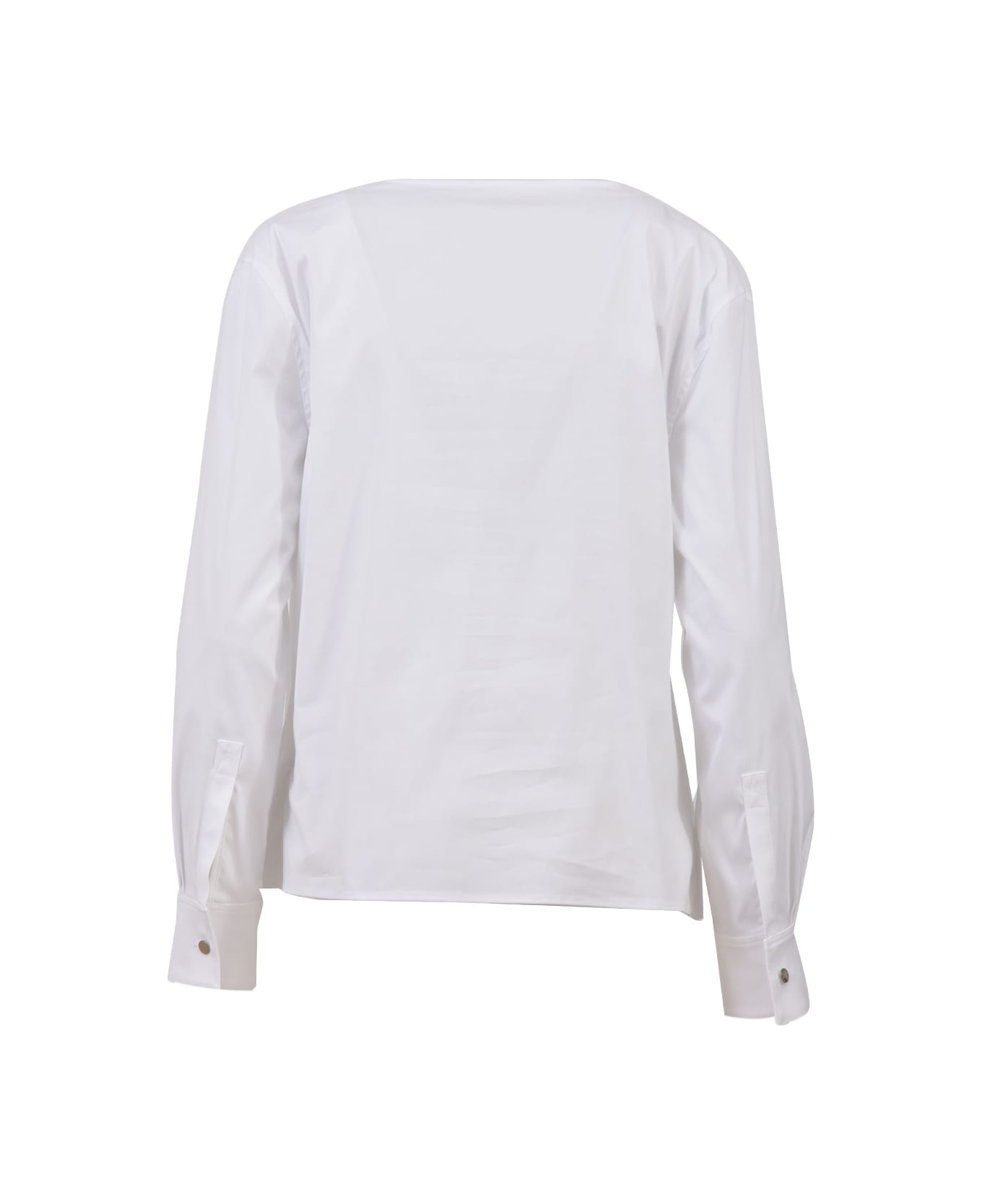 1017 ALYX 9SM White Wrap Shirt - WHITE