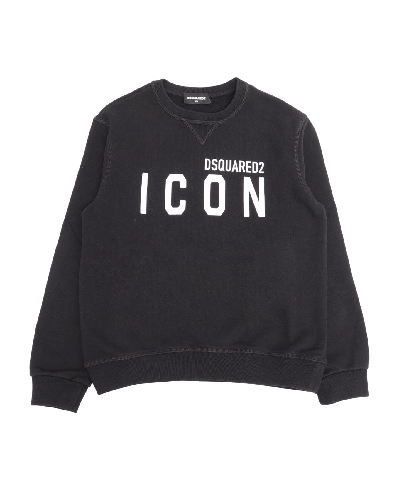 Dsquared2 Black Icon Sweatshirt - BLACK ニットウェア＆スウェットシャツ