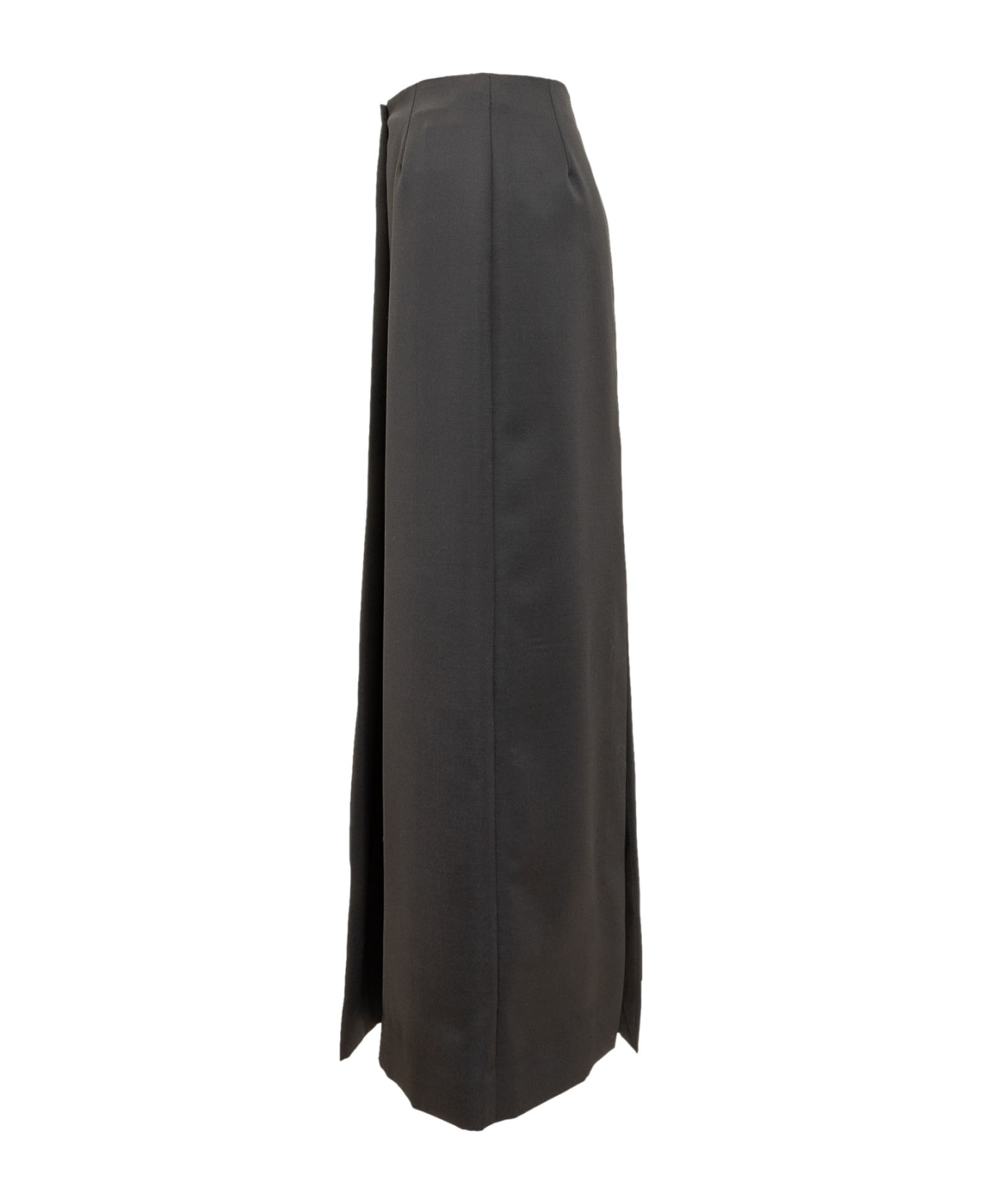 Givenchy Wool And Mohair Skirt - Black