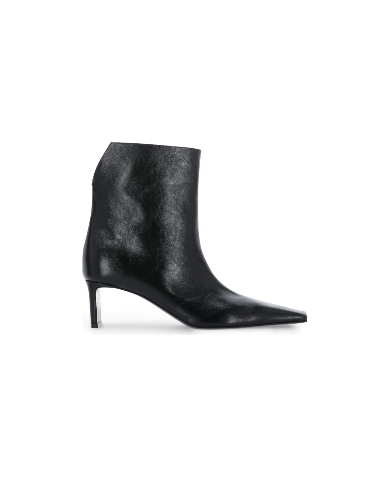 Khaite Ona Ankle Boots - Black