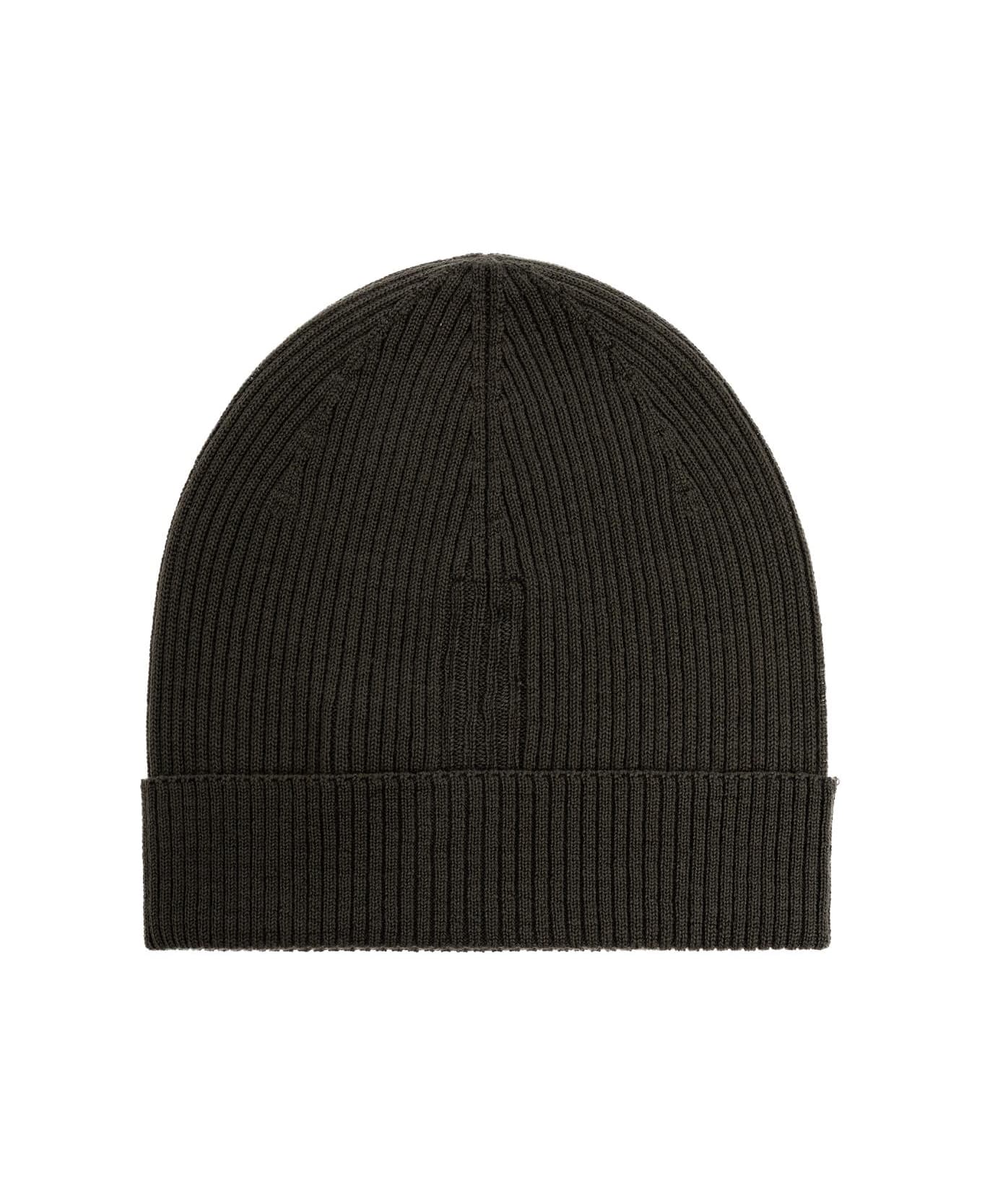 Rick Owens Wool Beanie - GREEN 帽子