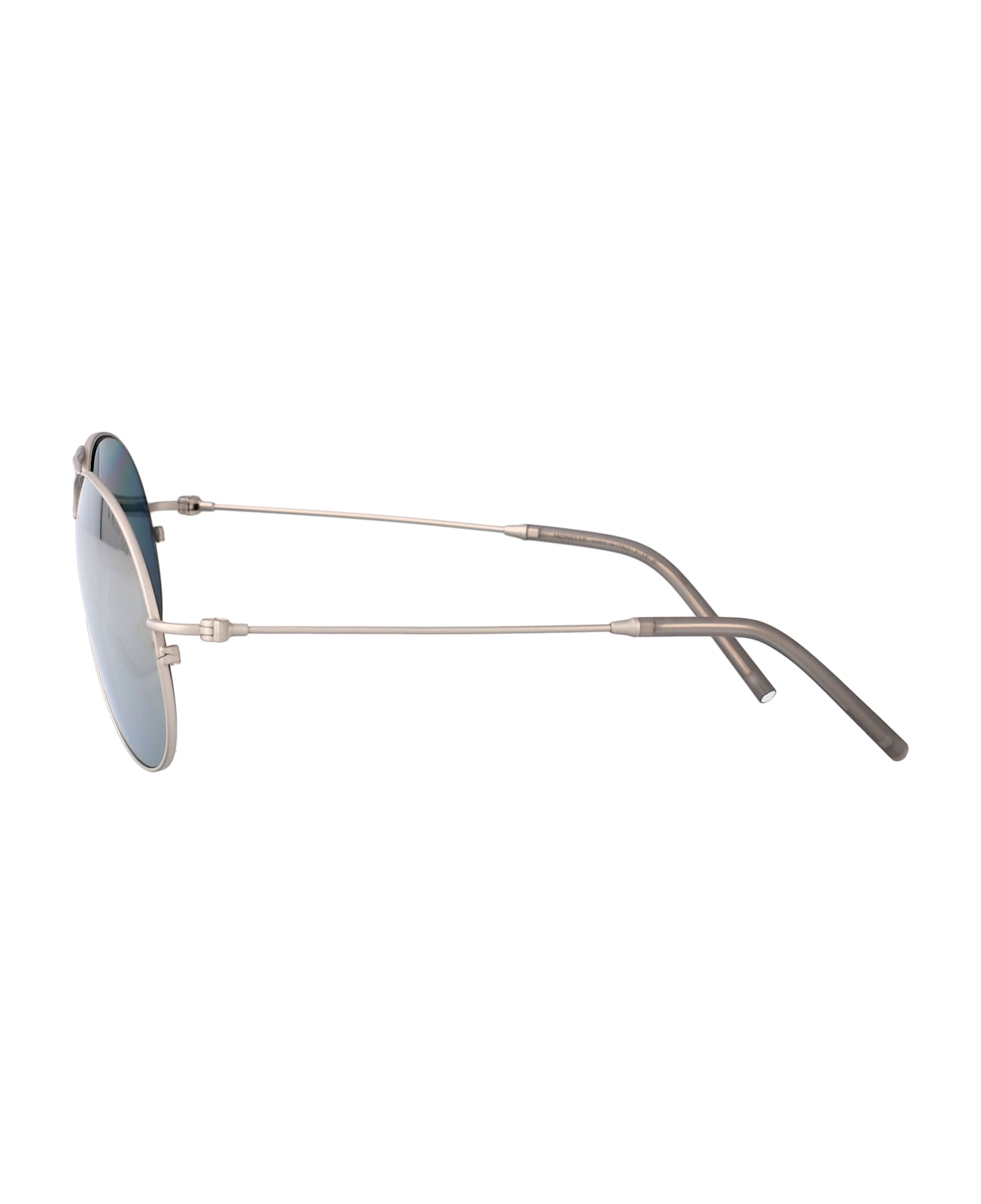 Moncler Eyewear Flyze Sunglasses - MATTE SILVER 