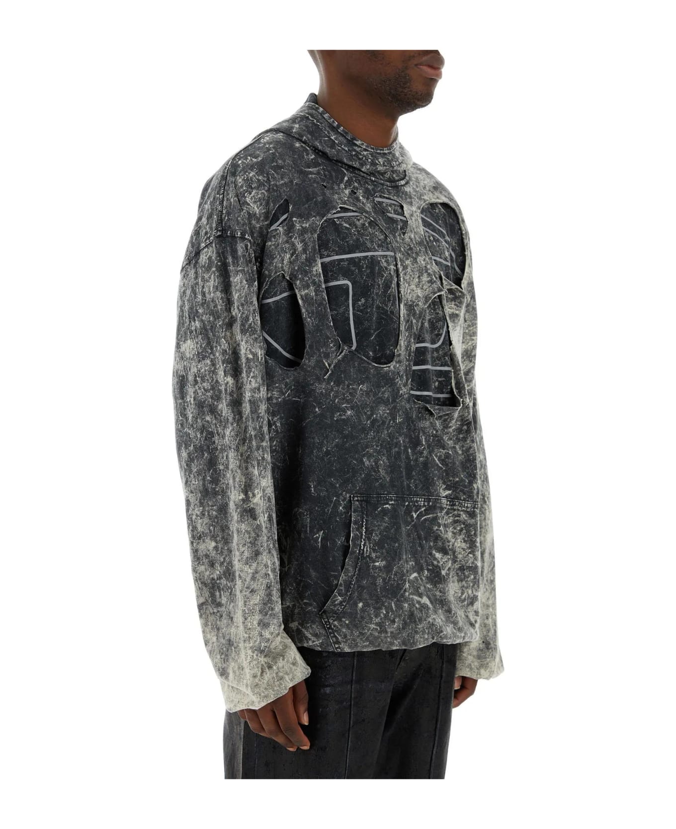 Diesel Printed Cotton Sweatshirt - 9XXA フリース