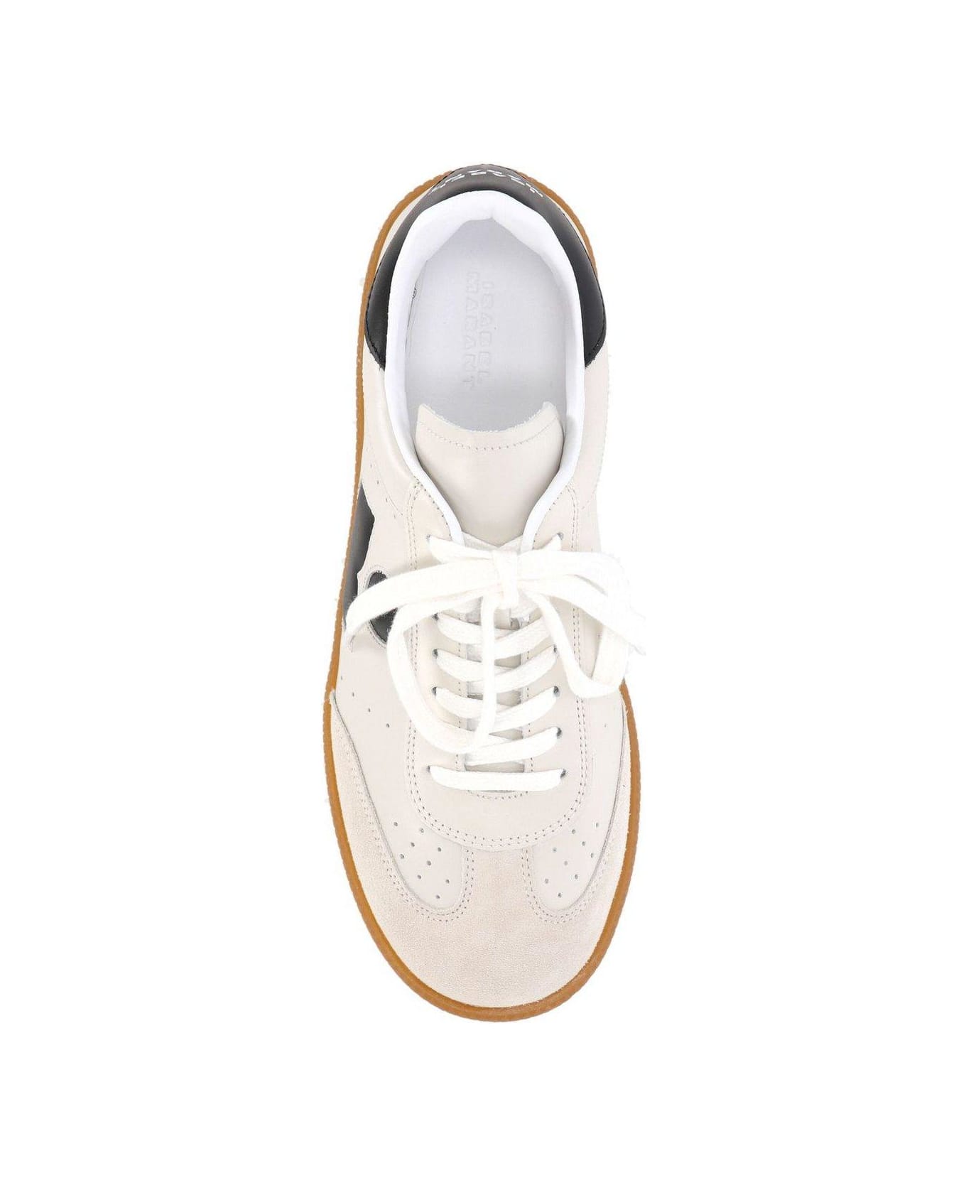 Isabel Marant Rhinestone-embellished Low-top Sneakers - White