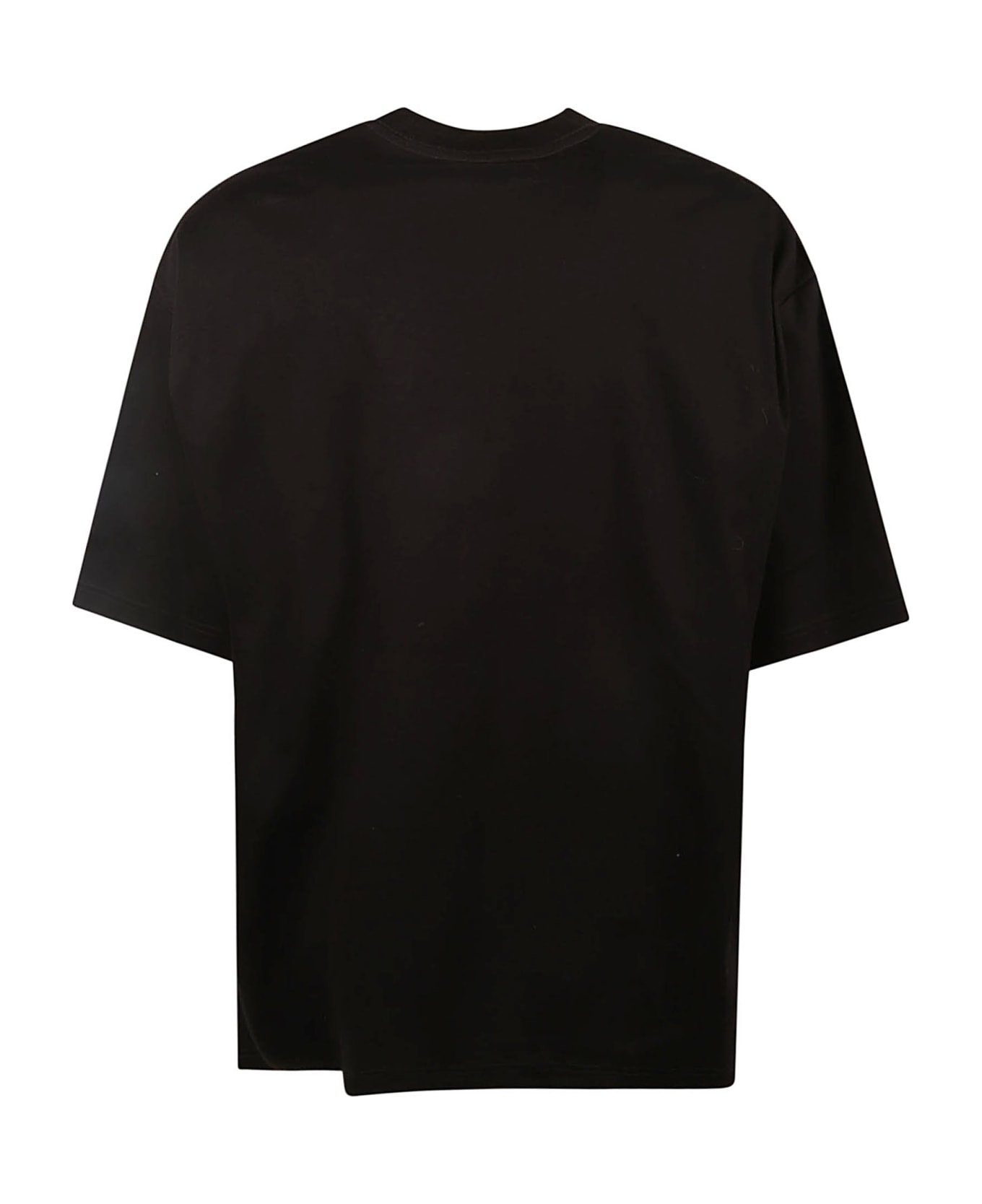 Lanvin Curb Lace Logo T-shirt - Black シャツ