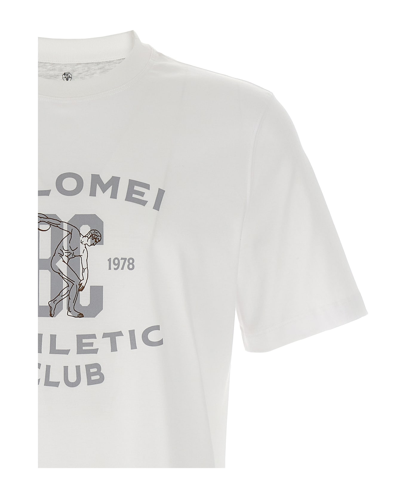 Brunello Cucinelli Printed T-shirt - White