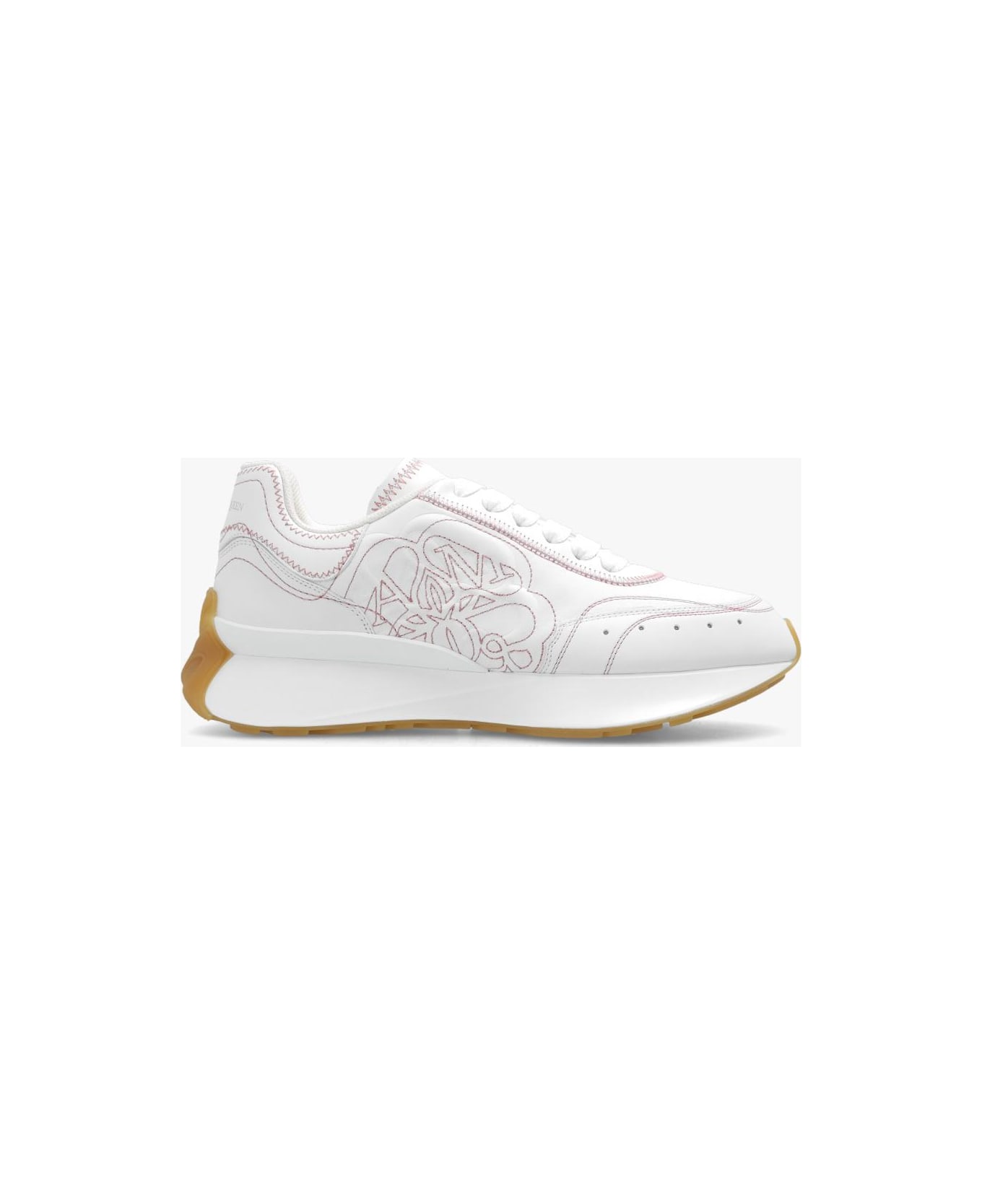 Alexander McQueen 'sprint Runner' Sneakers - Bianco