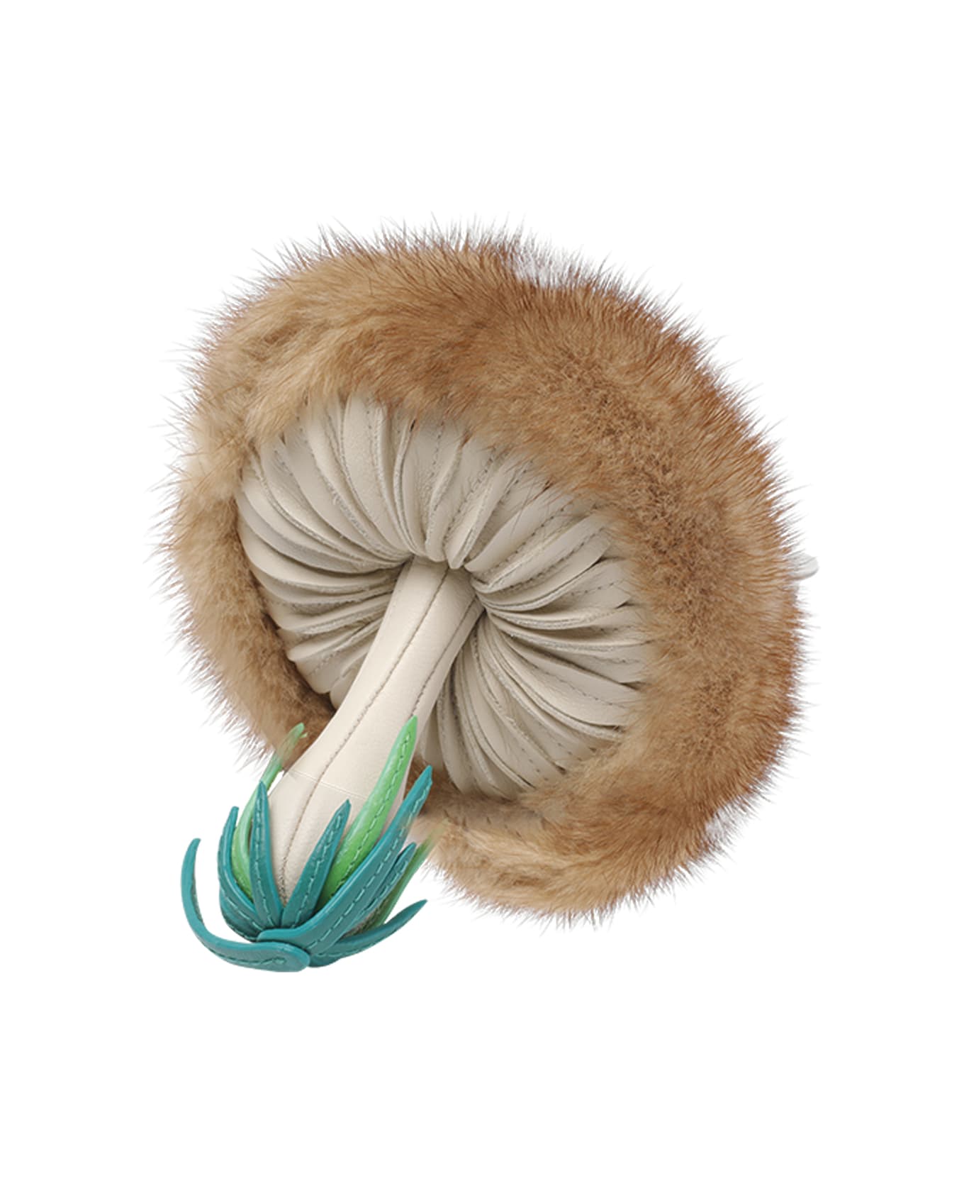 Fendi Mushroom Charm - Brown