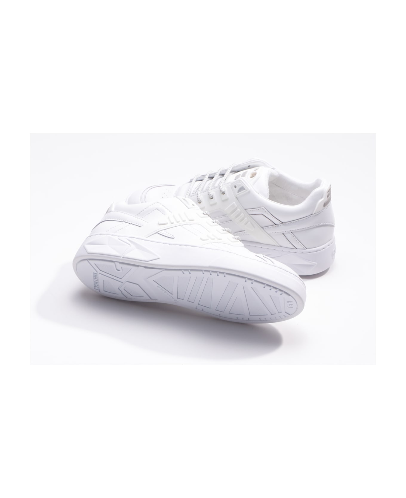 Hide&Jack Low Top Sneaker - Mini Silverstone White