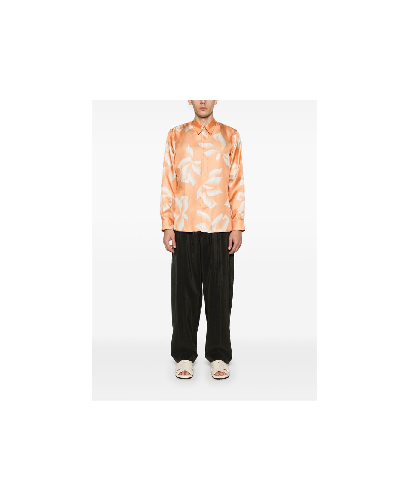 Dries Van Noten Shirt - ORANGE/NEUTRALS