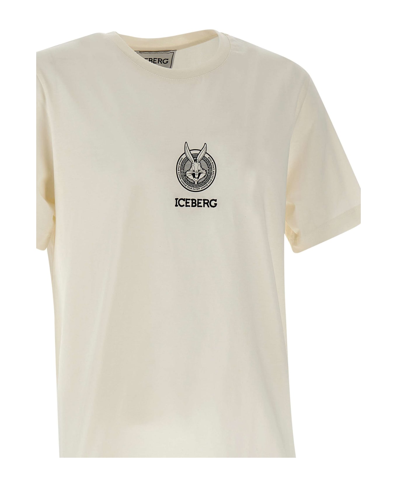Iceberg Cotton T-shirt - IVORY