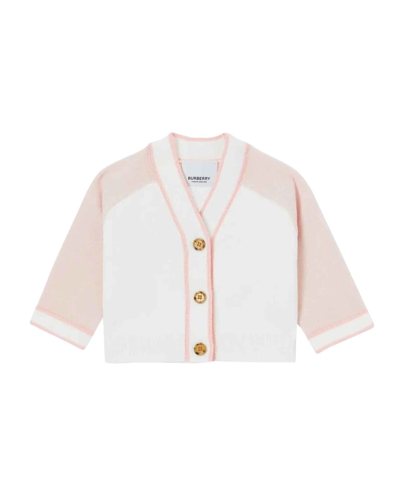 Burberry Pink Set Baby Girl - Rosa ボディスーツ＆セットアップ