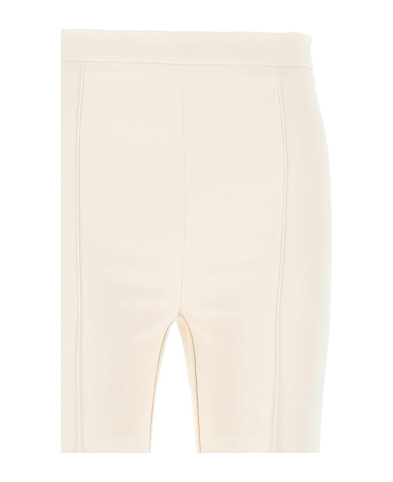Elisabetta Franchi Crêpe Pants - Beige